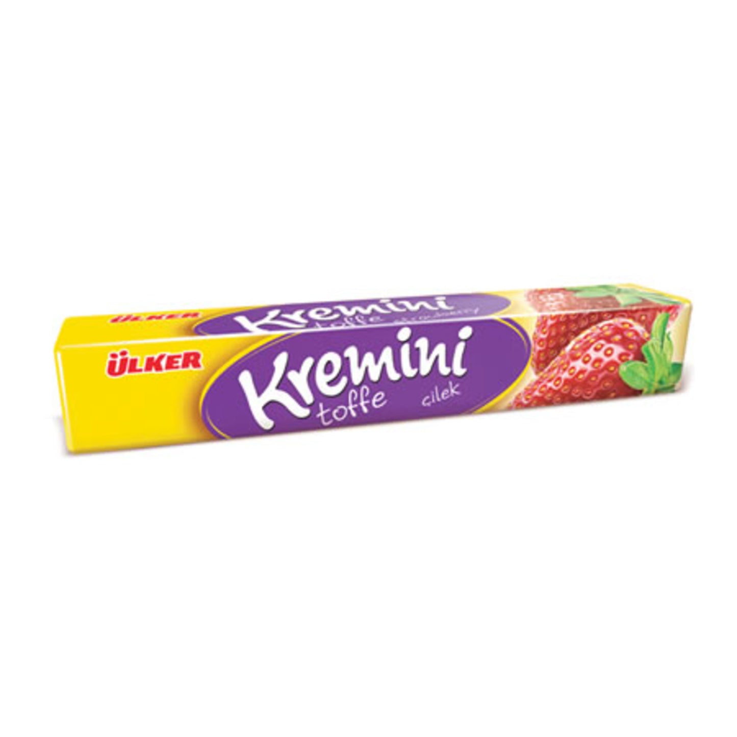 Ülker Kremini Strawberry Hard Candies (Çilekli Şeker) 44 G