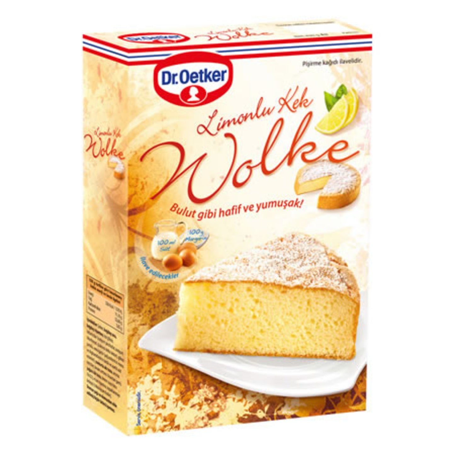 Dr.Oetker Cloud Lemon Cake Mix (Wolke Limonlu Kek Karışımı) 430g