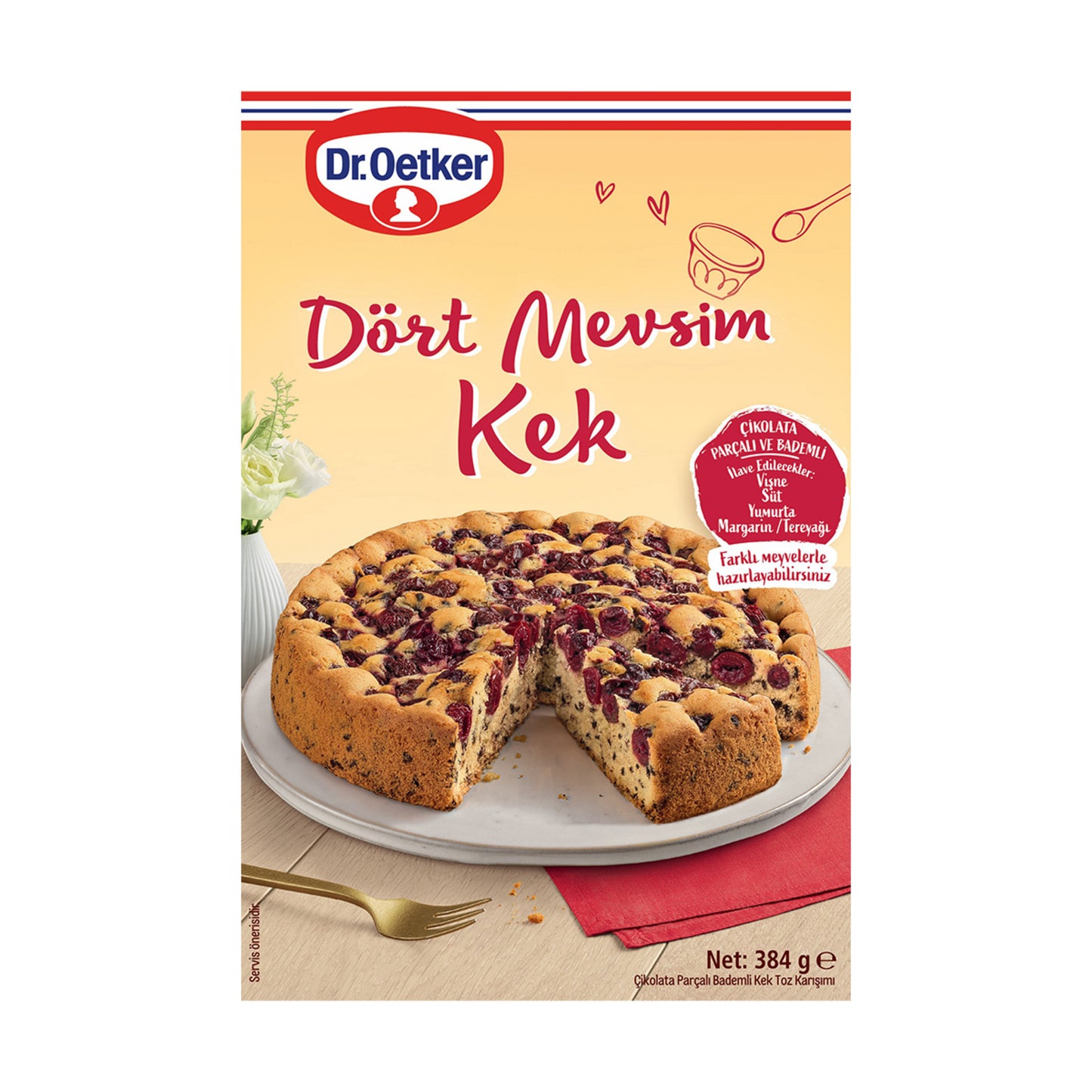 Dr.Oetker Four Seasons Cake (Dört Mevsim Kek) 384 G