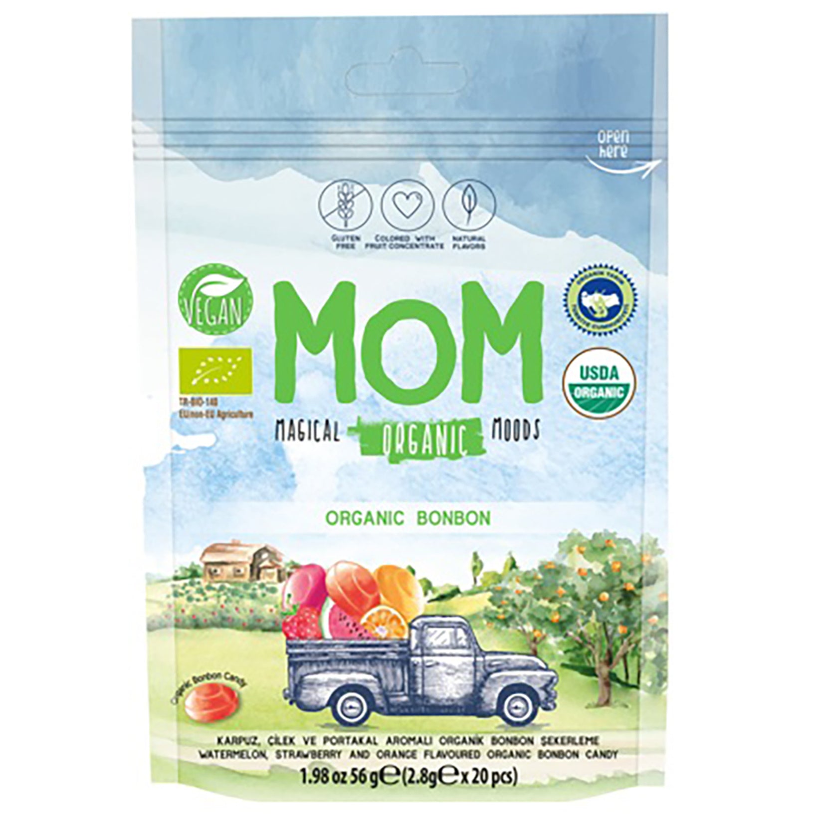 Mom Organic Bonbon 56 G