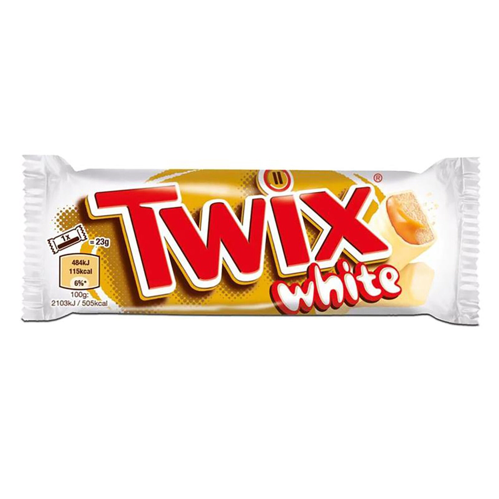 Twix White Çikolata Kaplı Karamelli Bisküvi 46 G