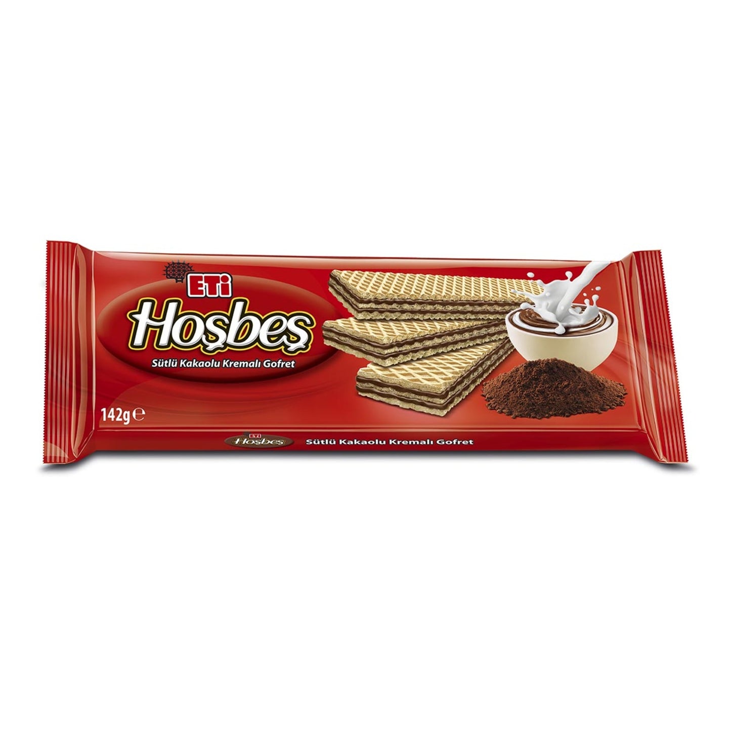 Eti Hoşbeş Milk Chocolate Cream Wafer 142 G