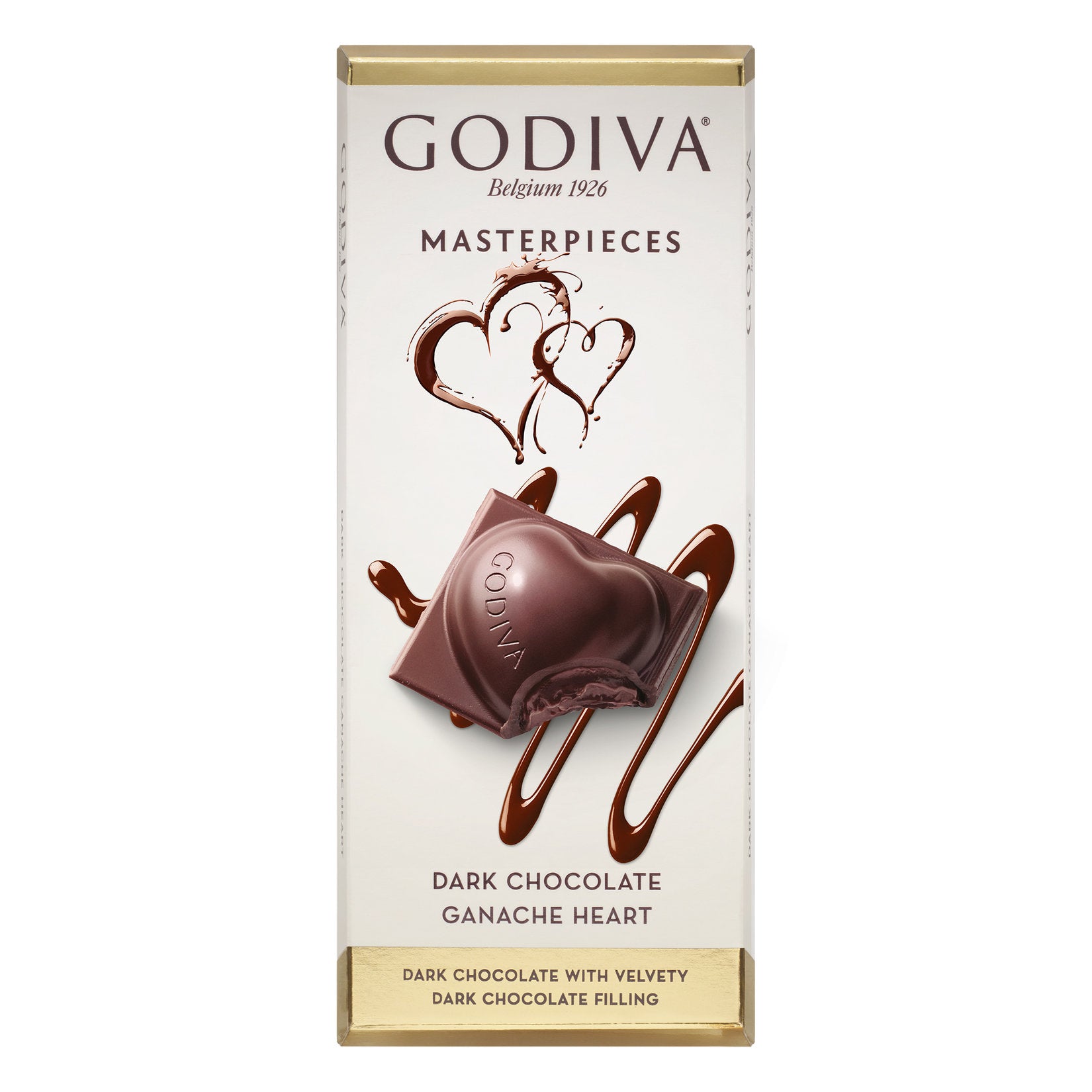 Godiva Masterpieces Dark Chocolate Bar 86g