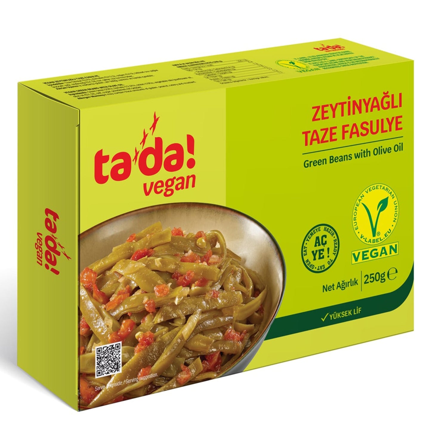Tada Zeytinyağlı Taze Fasulye 250 G