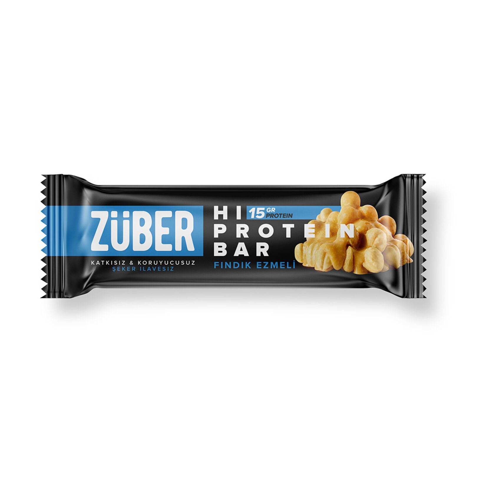 Züber Hazelnut HI-Protein Bar (Fındıklı HI-Protein Bar) 45 G