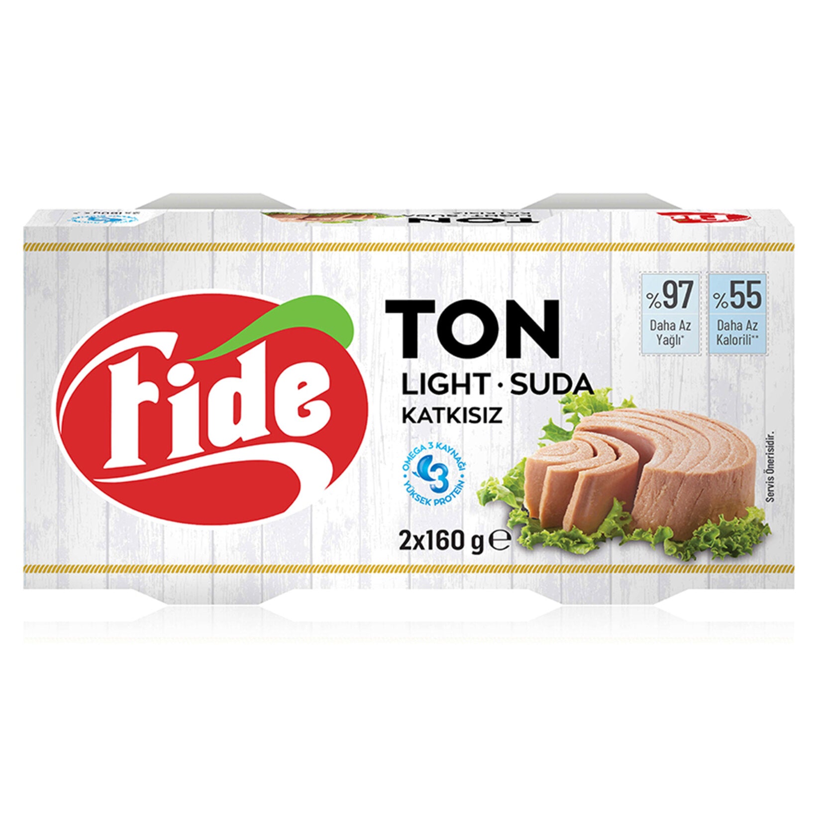 Fide Light Ton Balığı 2 x 160 G