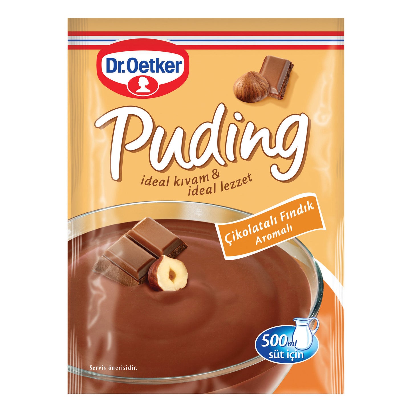 Dr.Oetker Chocolate Hazelnut Pudding (Puding Çikolatalı Fındıklı) 102 G