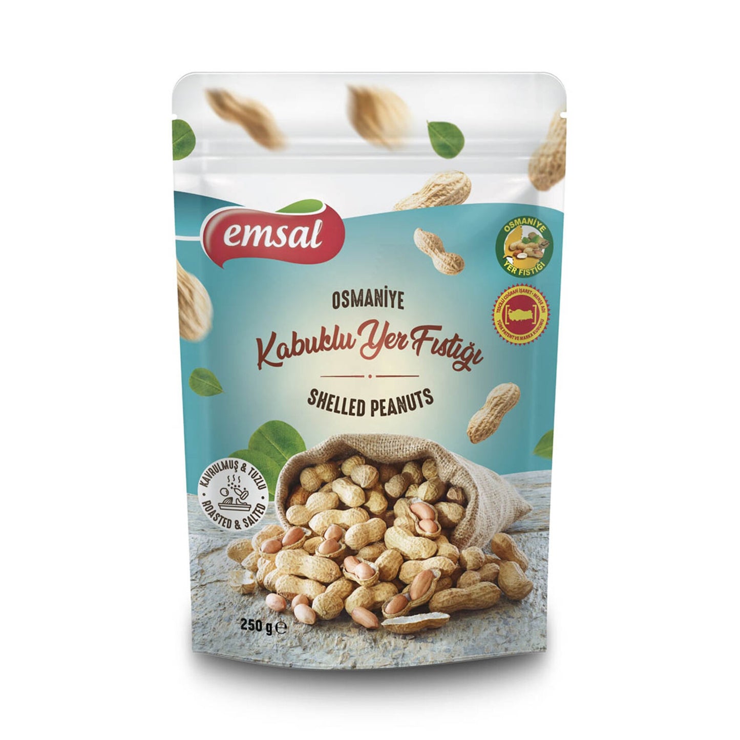 Emsal Osmaniye Shelled Peanuts (Yer Fıstığı) 250g