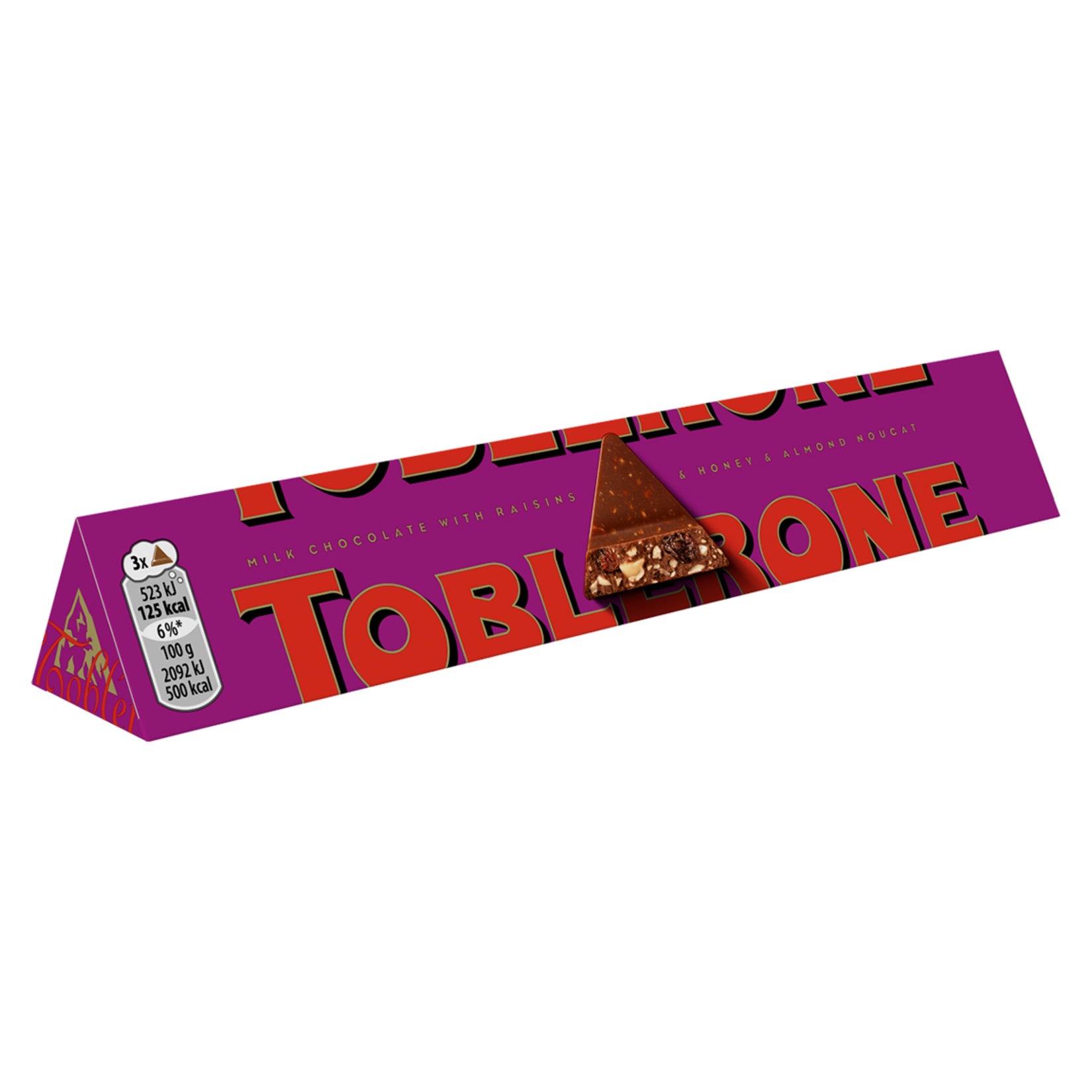 Toblerone Fruit & Nut Chocolate (Fruit & Nut) 100 G