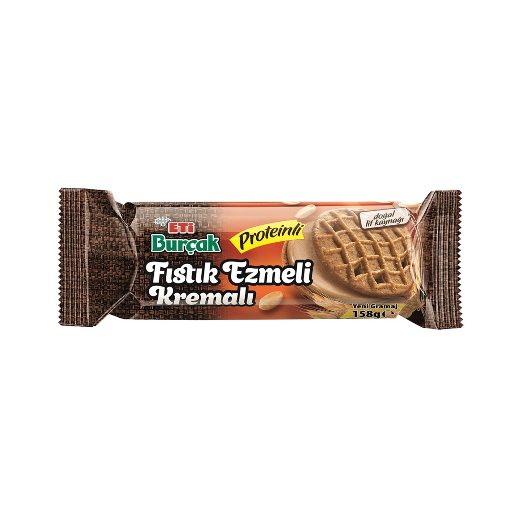 Eti Burçak Peanut Butter Protein Biscuit 158g