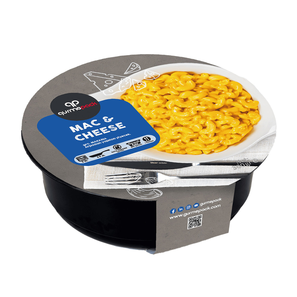 Gurmepack Mac and Cheese (Mac And Cheese) 300g