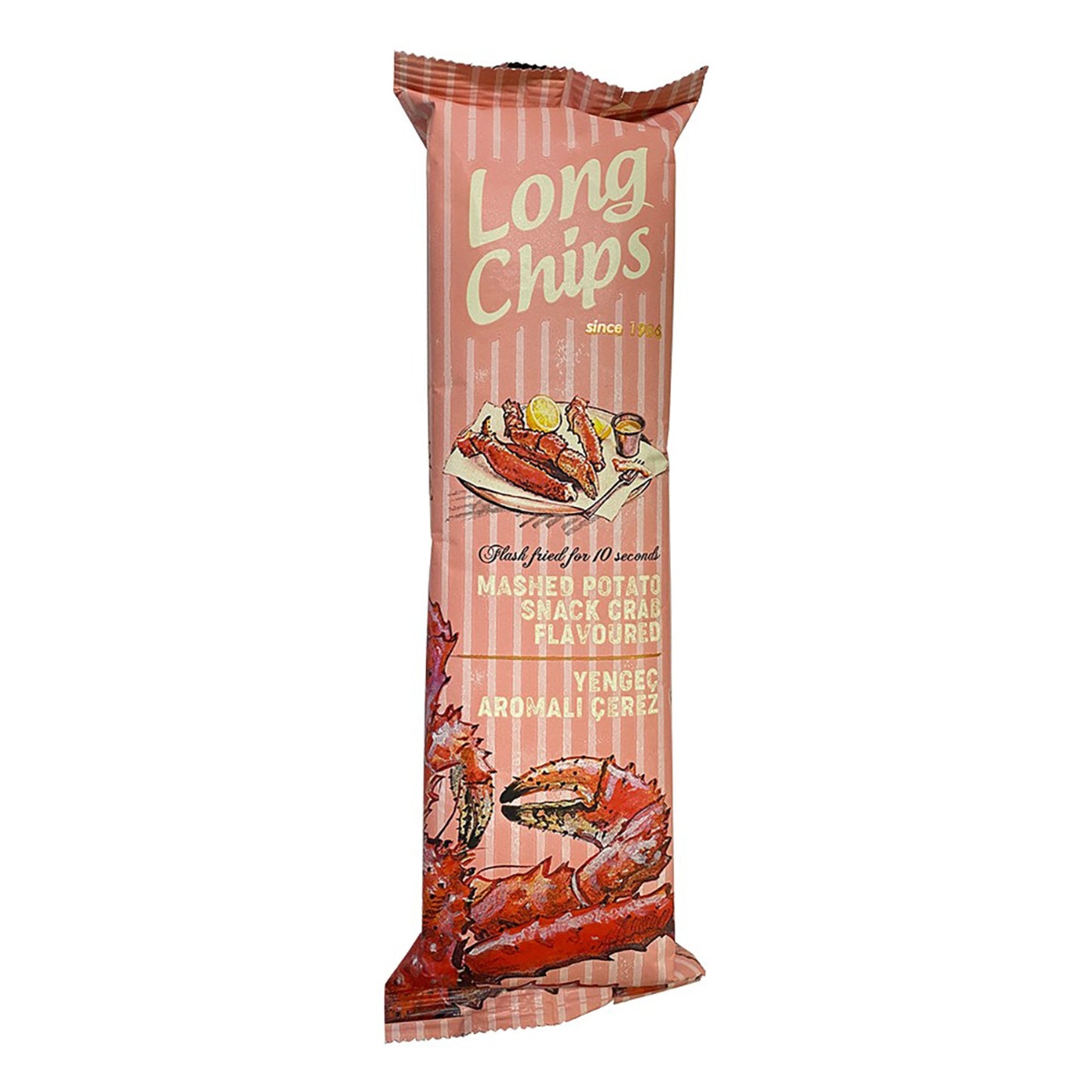 Long Chips Crab Flavored Snack 75 G