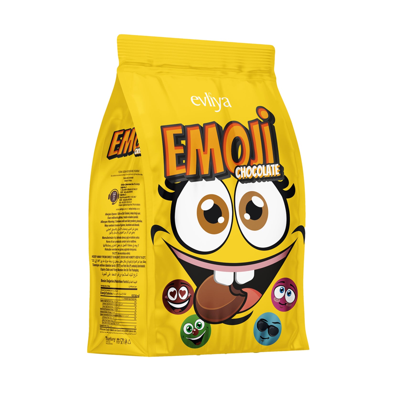 Evliya Emoji Chocolate 250 G