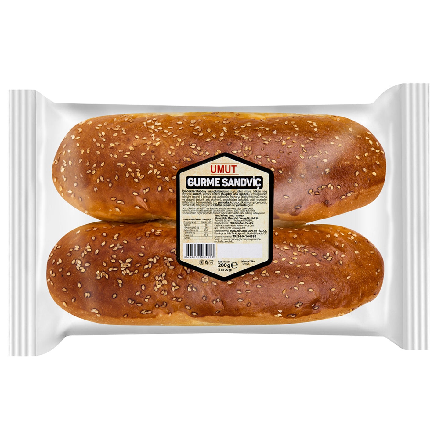 Umut Sandwich Bread (Ekmek) 200g