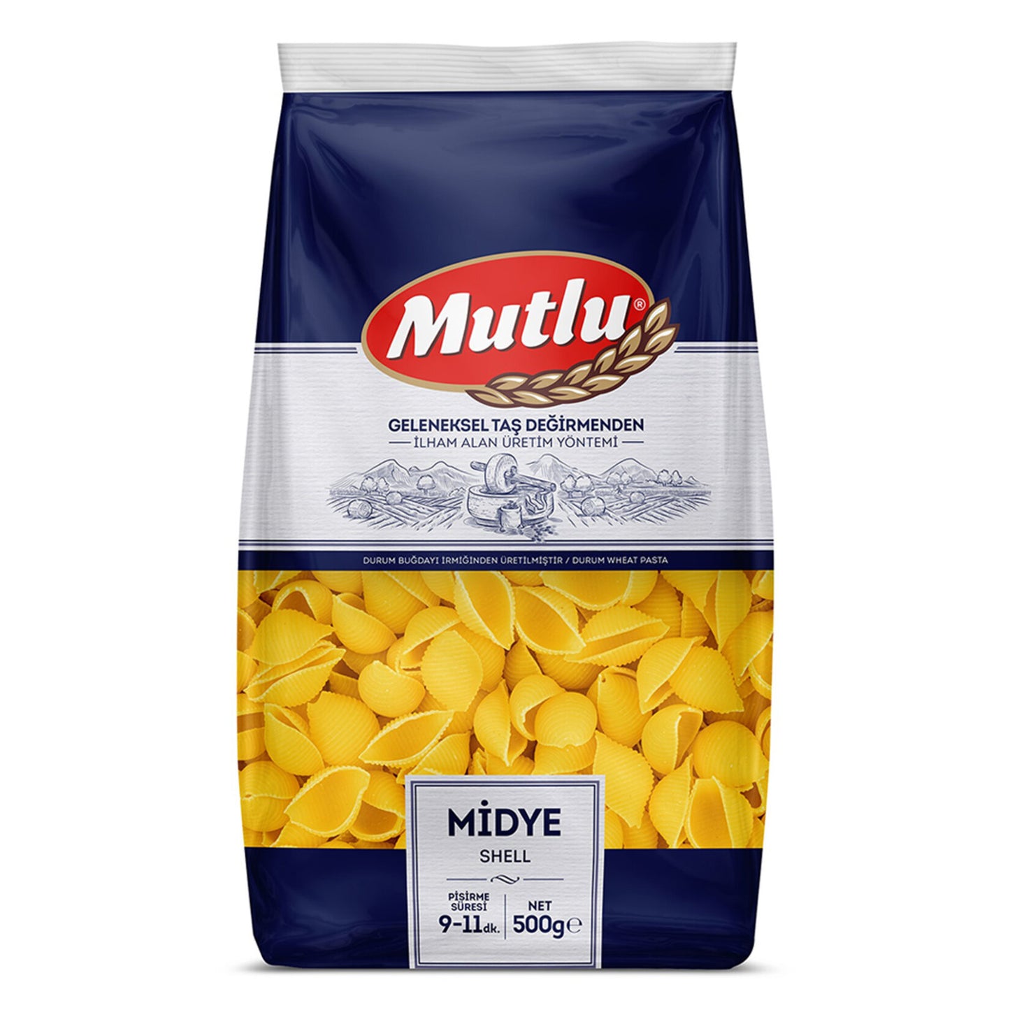 Mutlu Midye Makarna 500 G