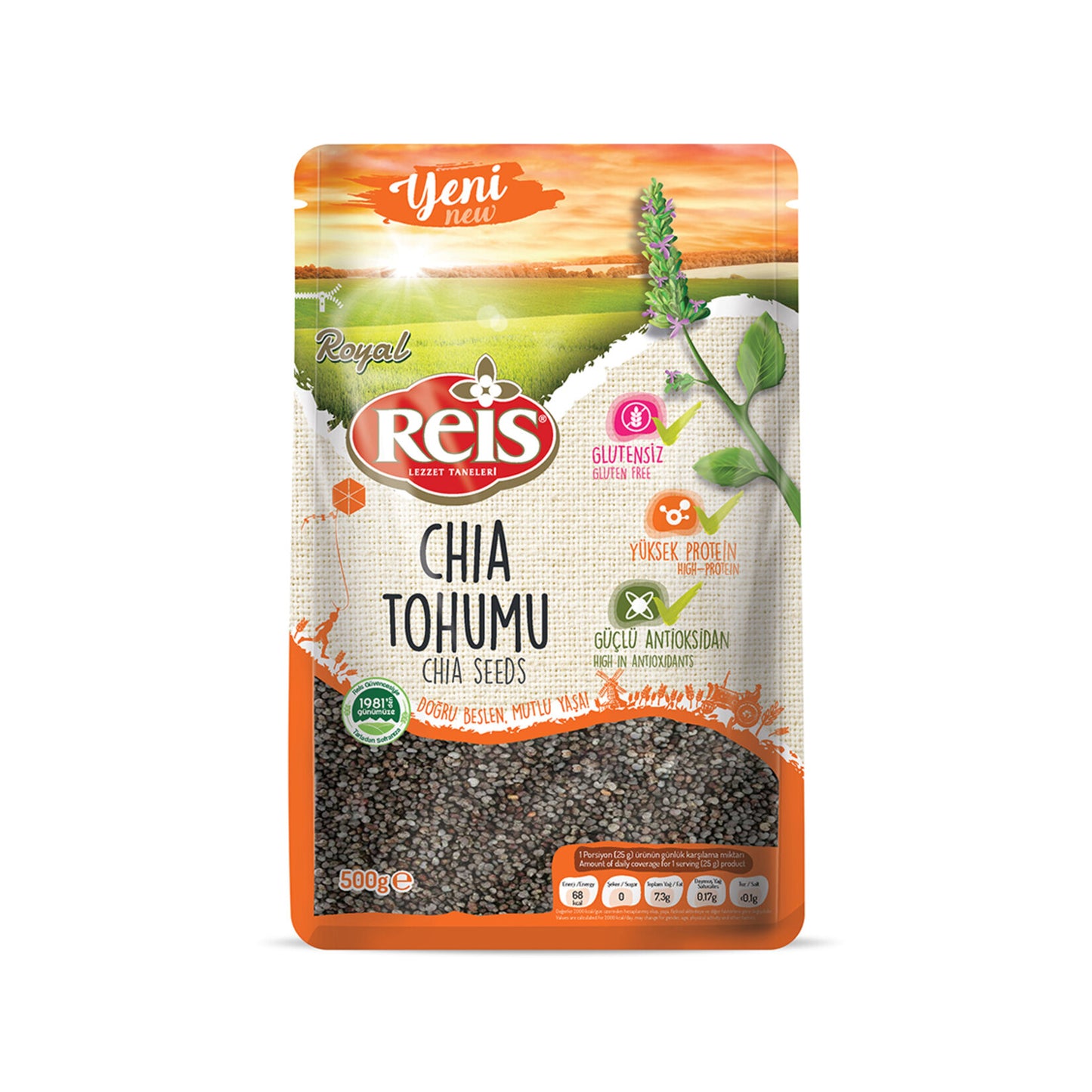 Reis Royal Chia Tohumu 500 G