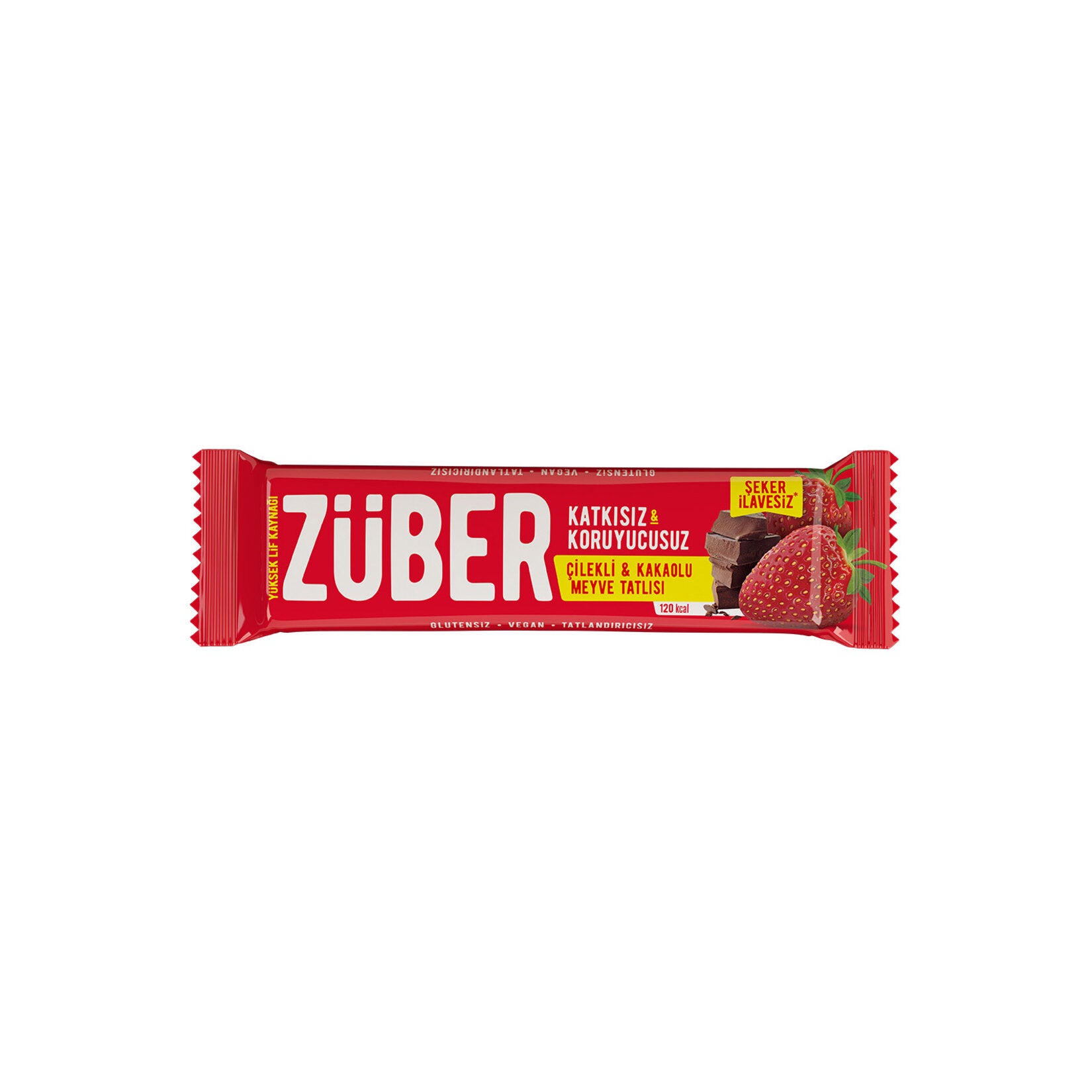 Züber Strawberry Chocolate Fruit Bar 40 G