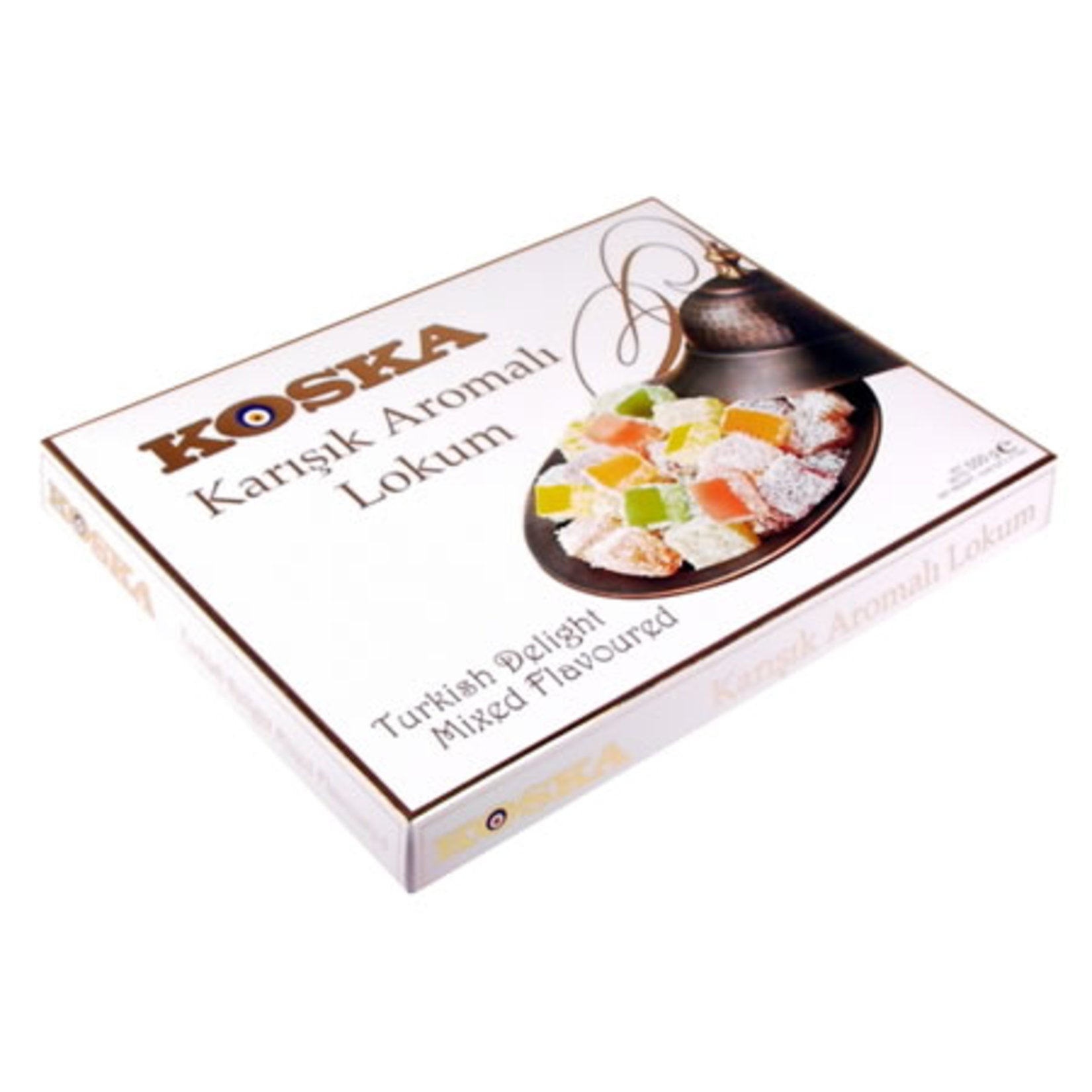 Koska Mixed Turkish Delight (Karışık Lokum) Luxury Box 550g
