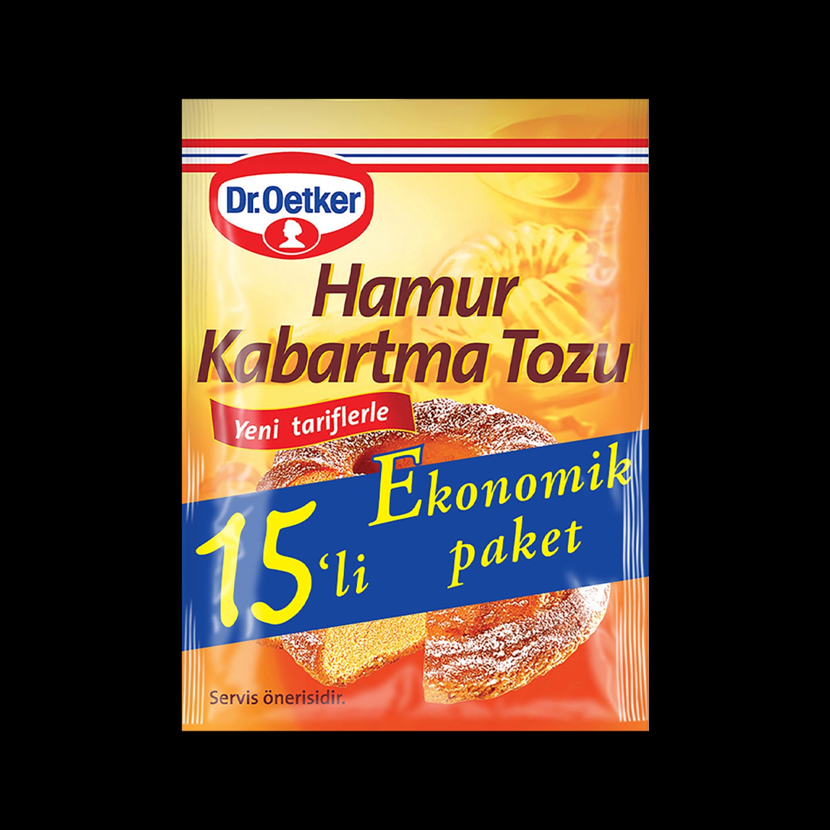 Dr.Oetker Hamur Kabartma Tozu 15'li Paket 150 G