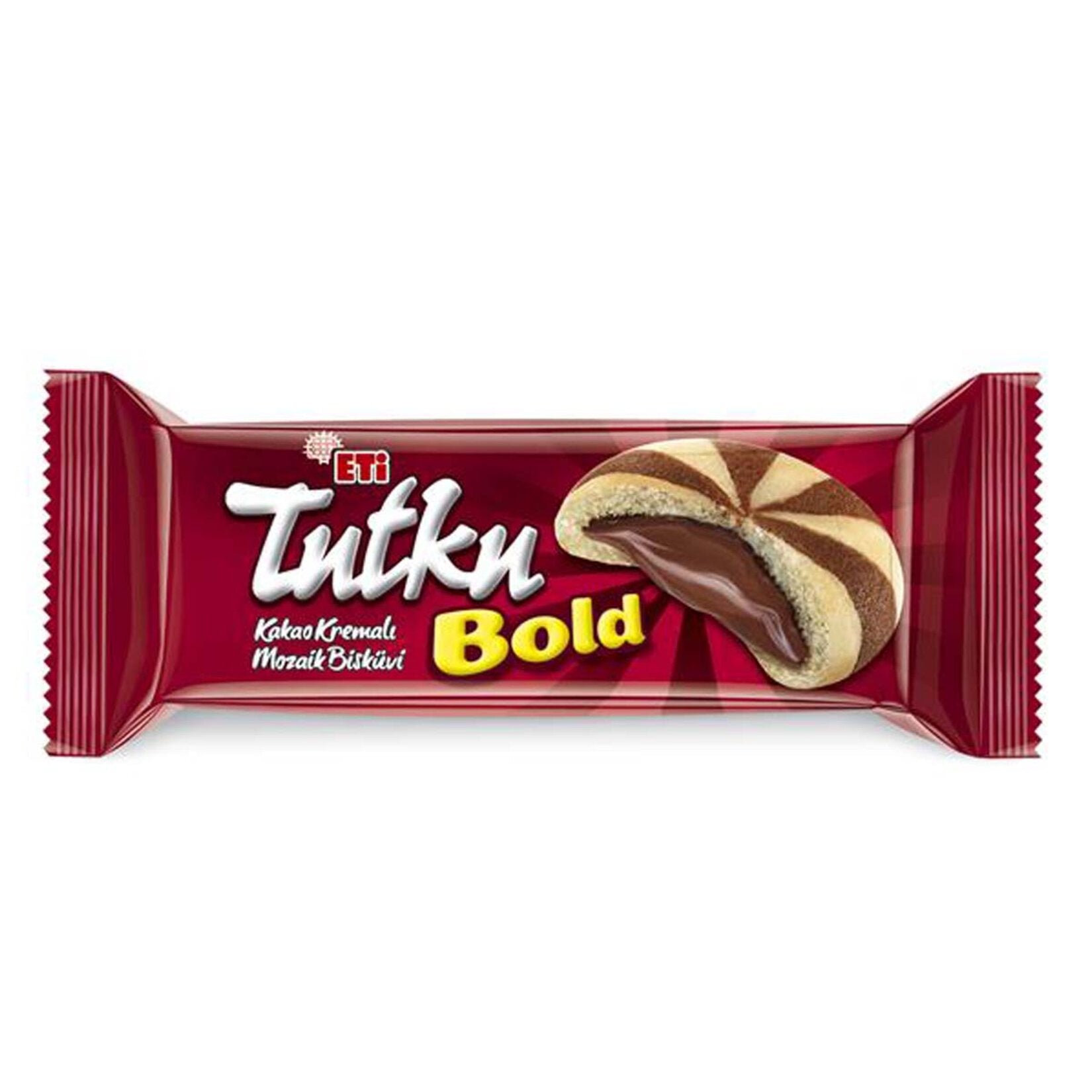 Eti Tutku Bold Cocoa Cream Mosaic Biscuit 138 G