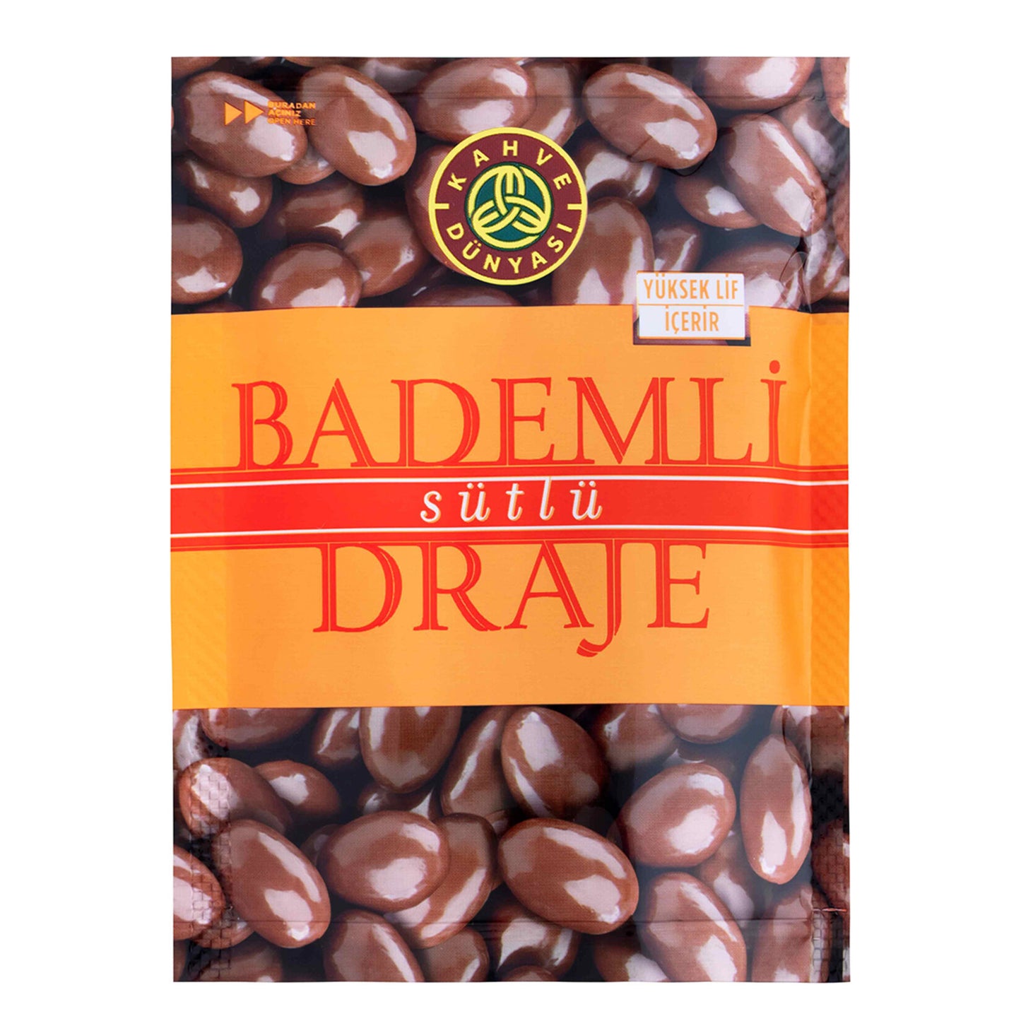 Kahve Dünyası Milk Chocolate with Almond (Badem) Dragee 60g