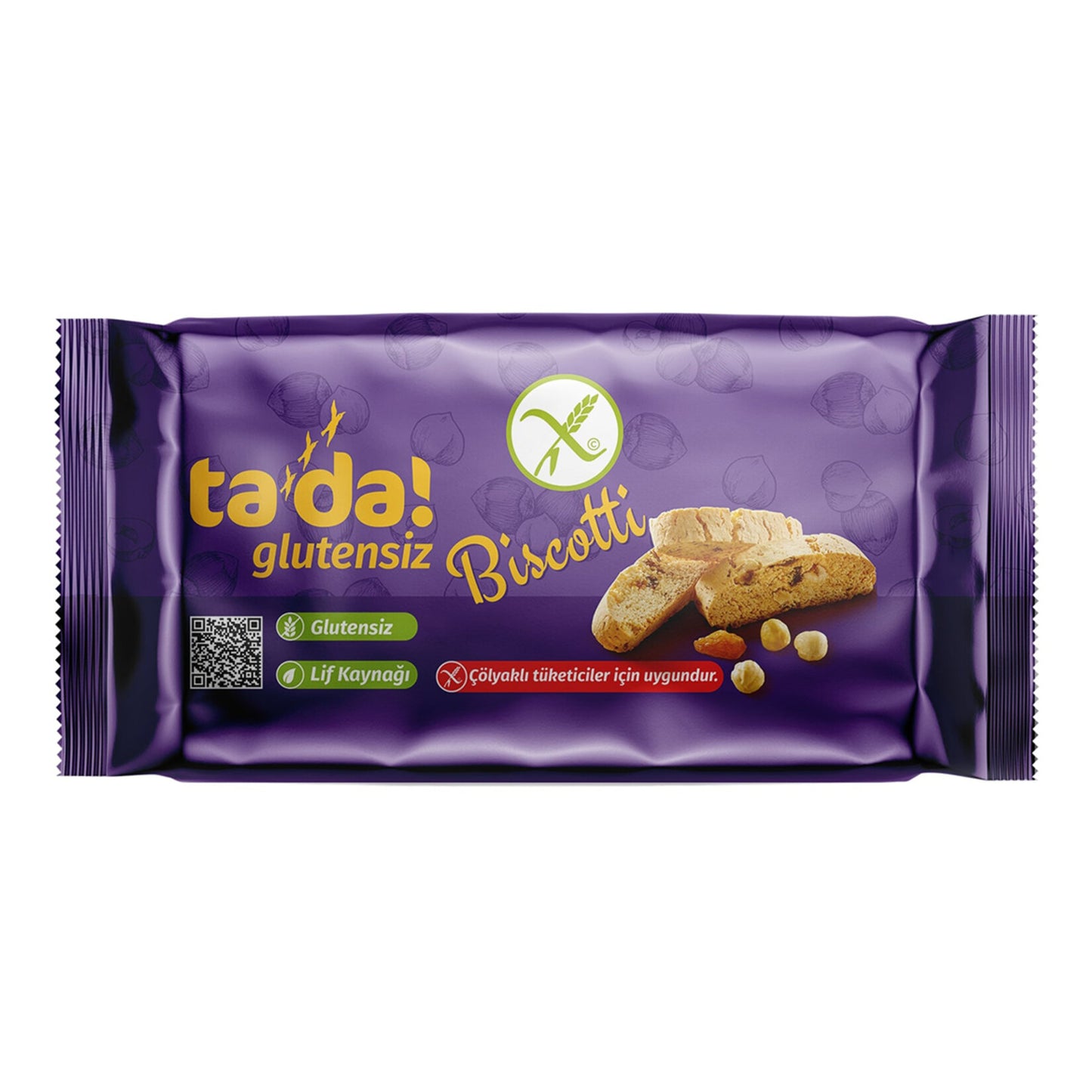 Tada Gluten-Free Biscotti (Glutensiz Biscotti) 110 G