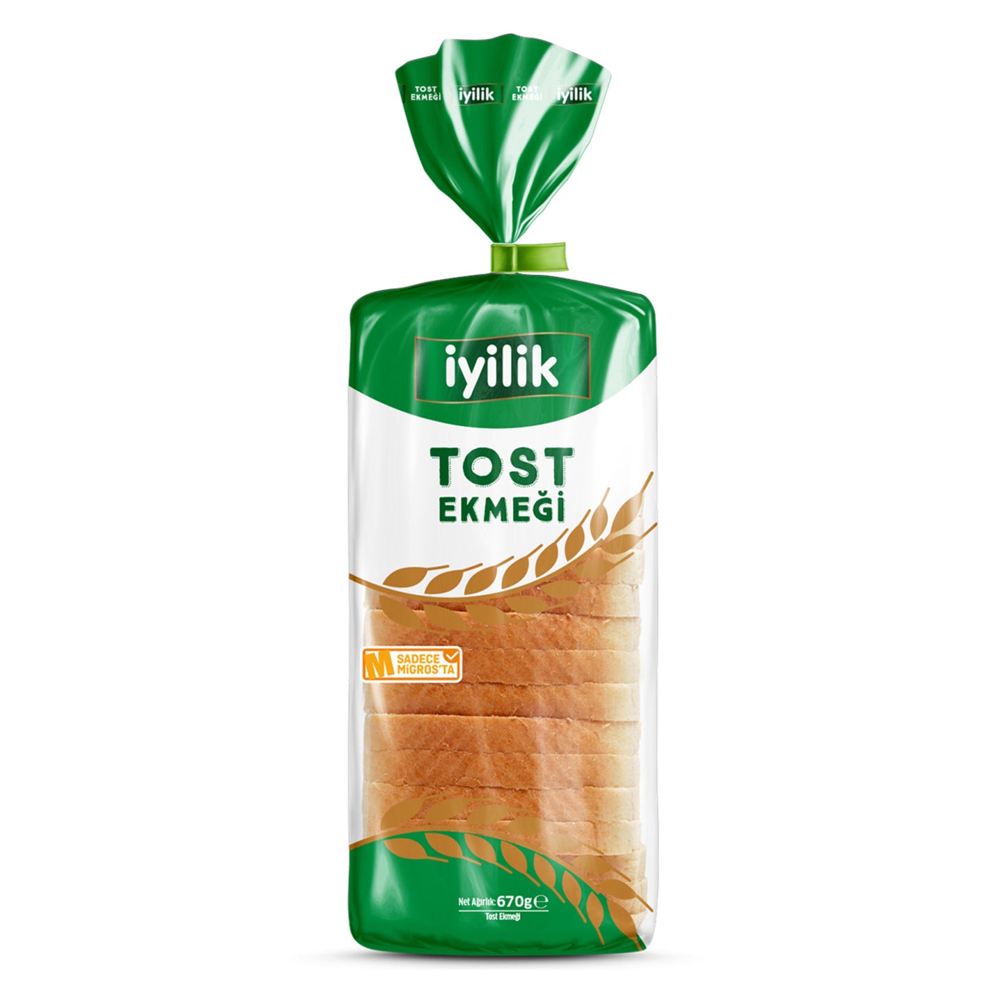 İyilik Toast Bread (Tost Ekmeği) 670 G
