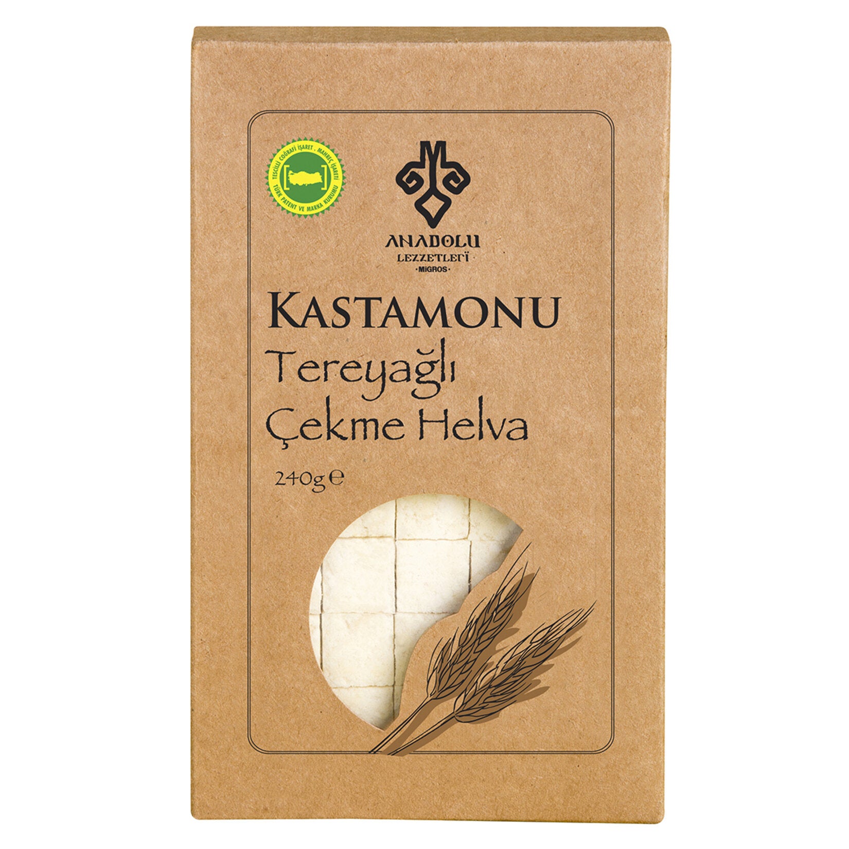 Anadolu Lezzetleri Kastamonu Tereyağlı Çekme Helva 240 G