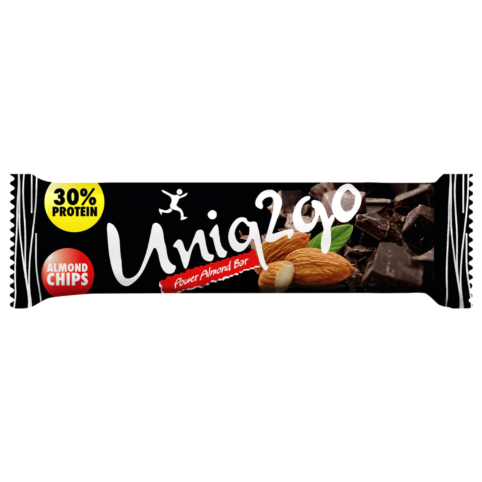 Uniq2go Power Bademli ve Proteinli Bar 38 G