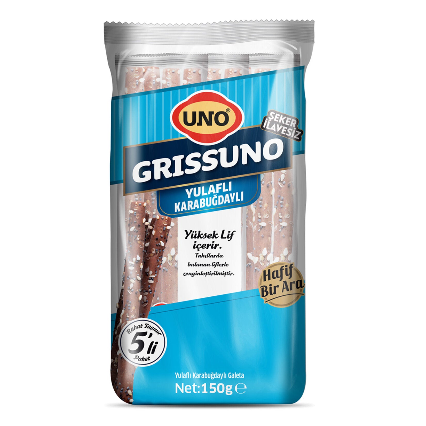 Uno Grissuno Oat and Buckwheat Snack (Yulaflı Karabuğdaylı) 150g