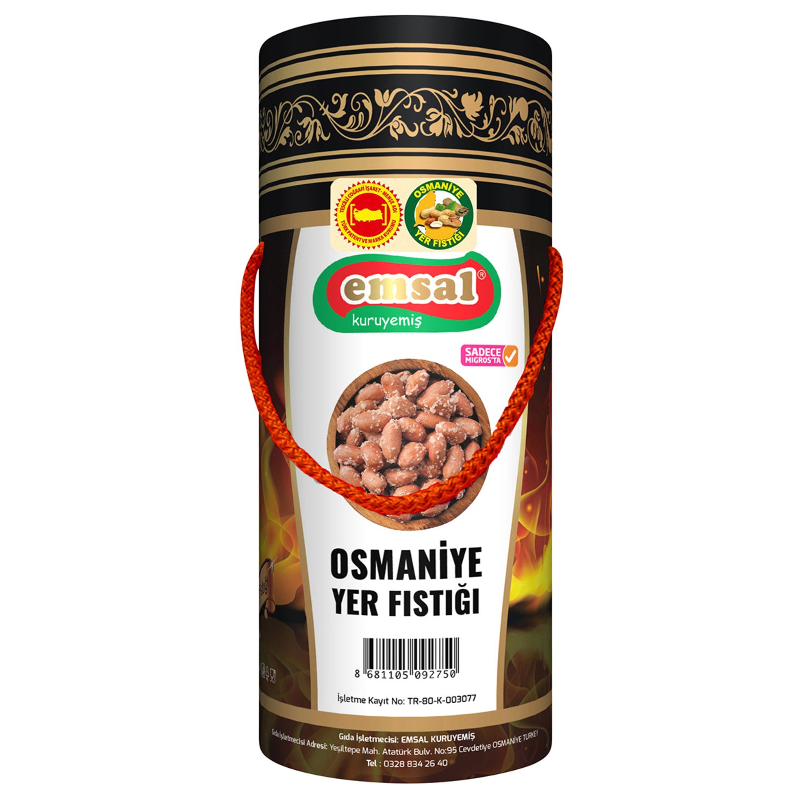 Emsal Osmaniye Peanuts (Yer Fıstığı) 700g