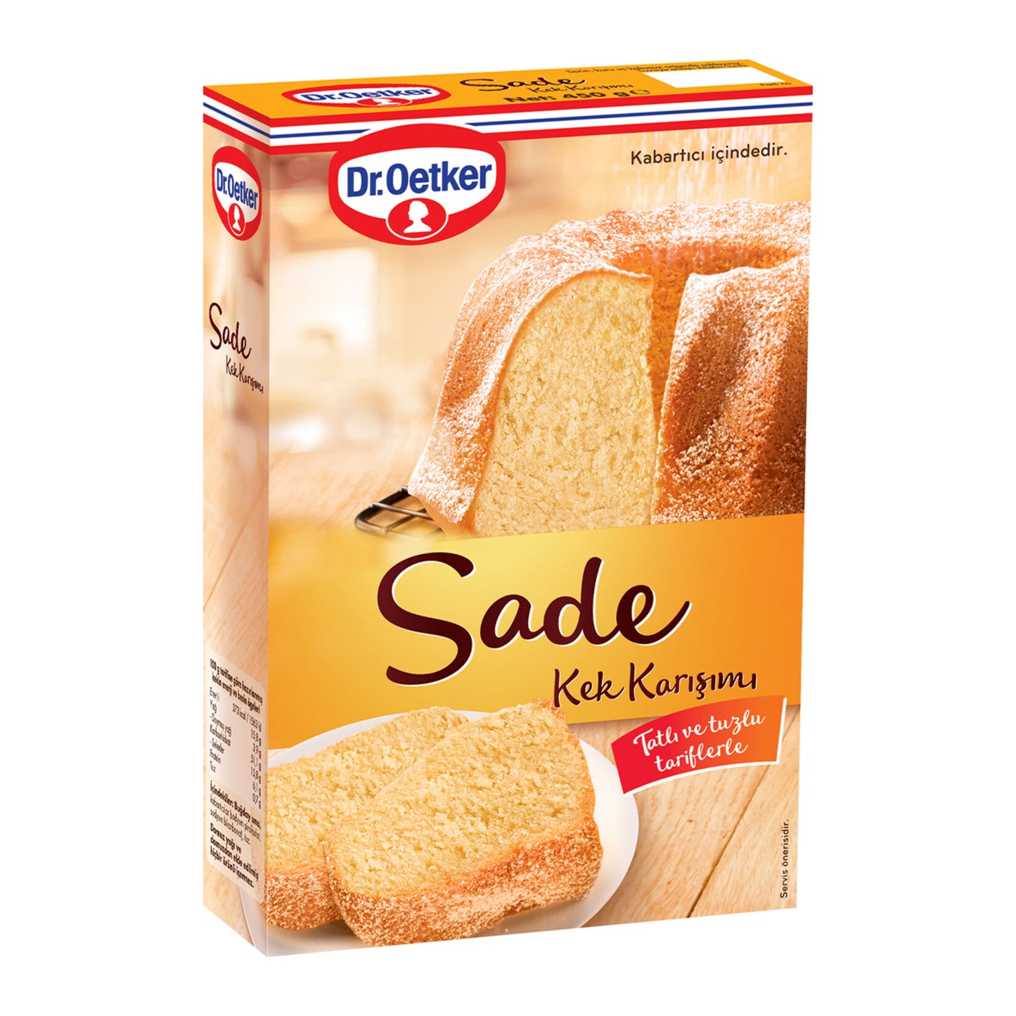 Dr.Oetker Plain Cake Mix (Sade Kek Karışımı) 450g