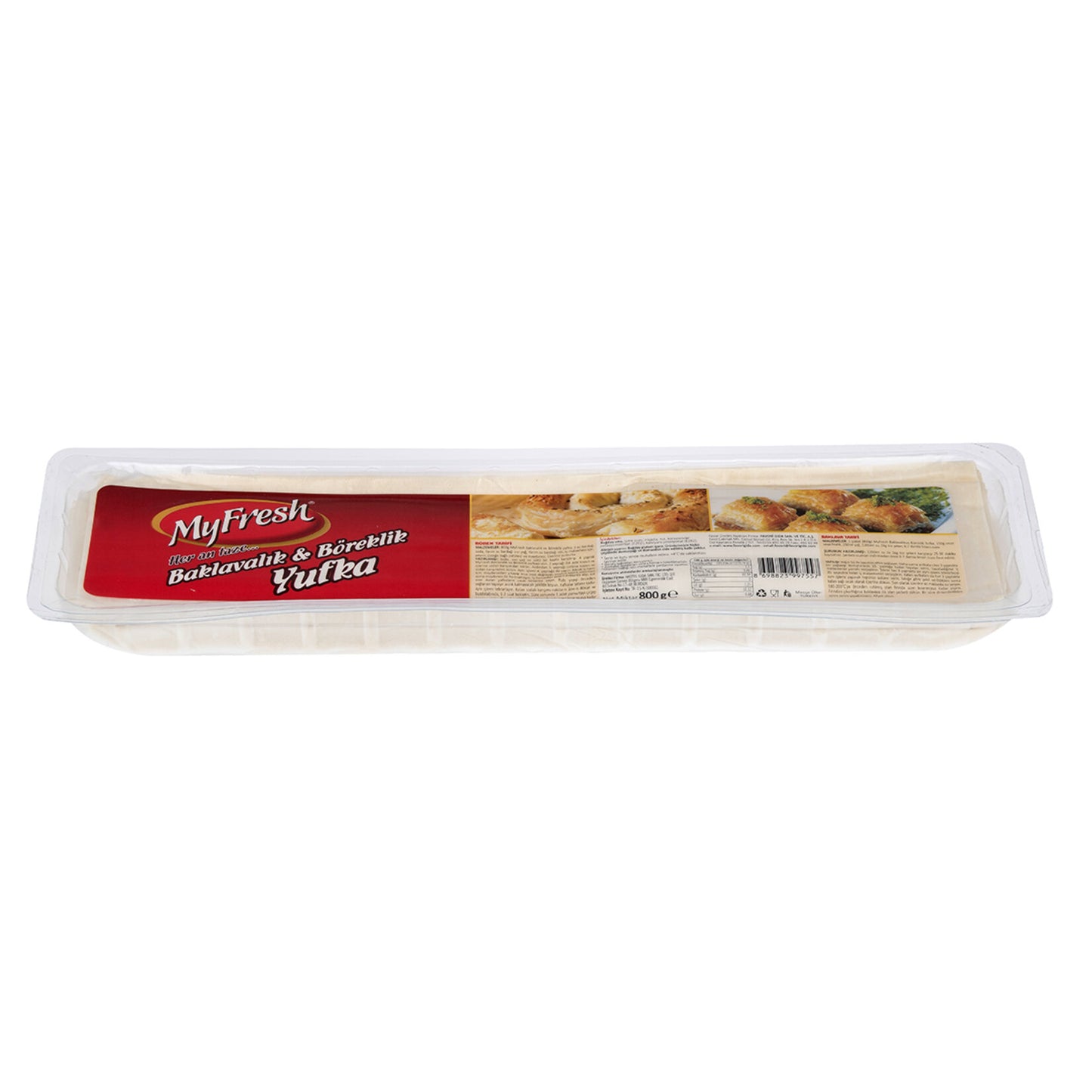 Myfresh Phyllo Dough (yufka) for Baklava 800 G