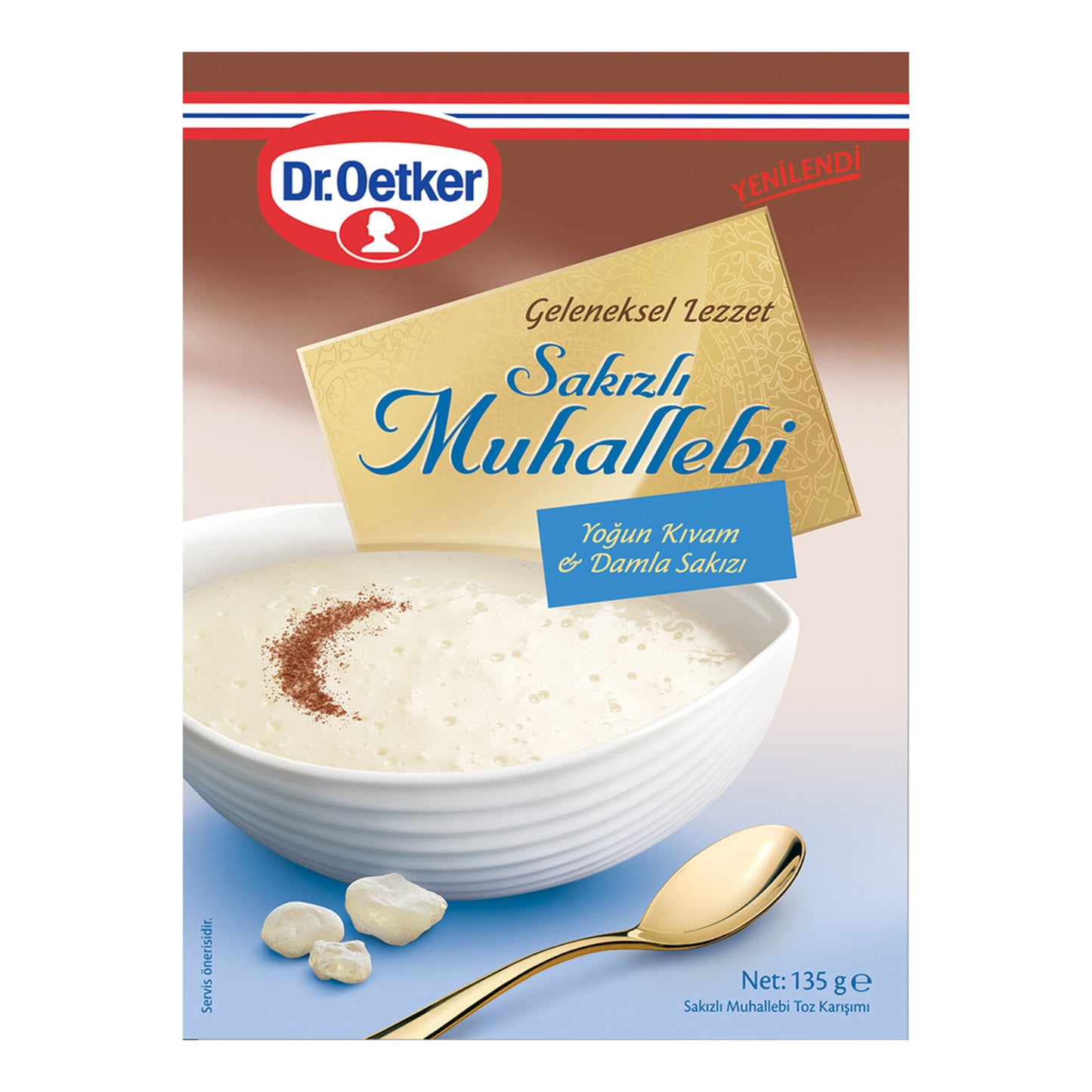 Dr.Oetker Sakızlı Muhallebi 135 G