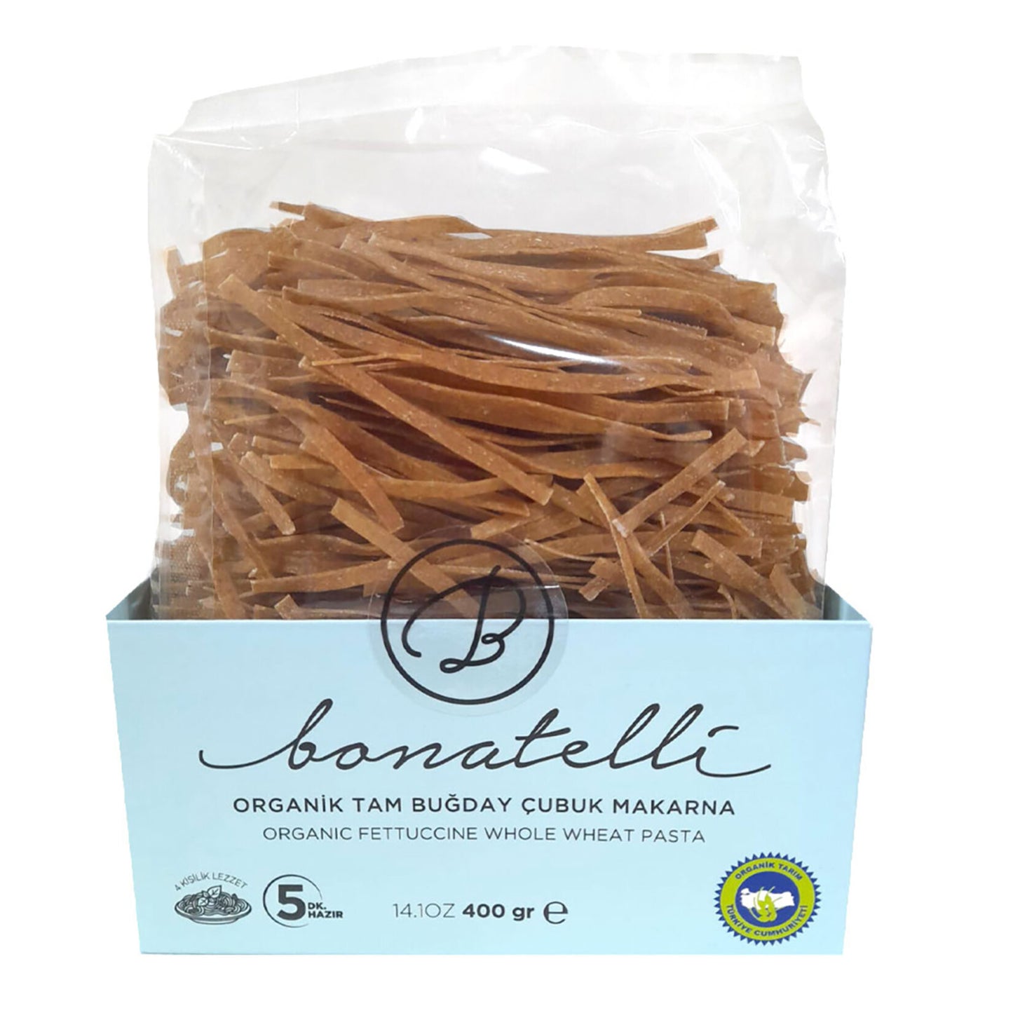 Bonatelli Organik Vegan Tam Buğday Çubuk 400 G