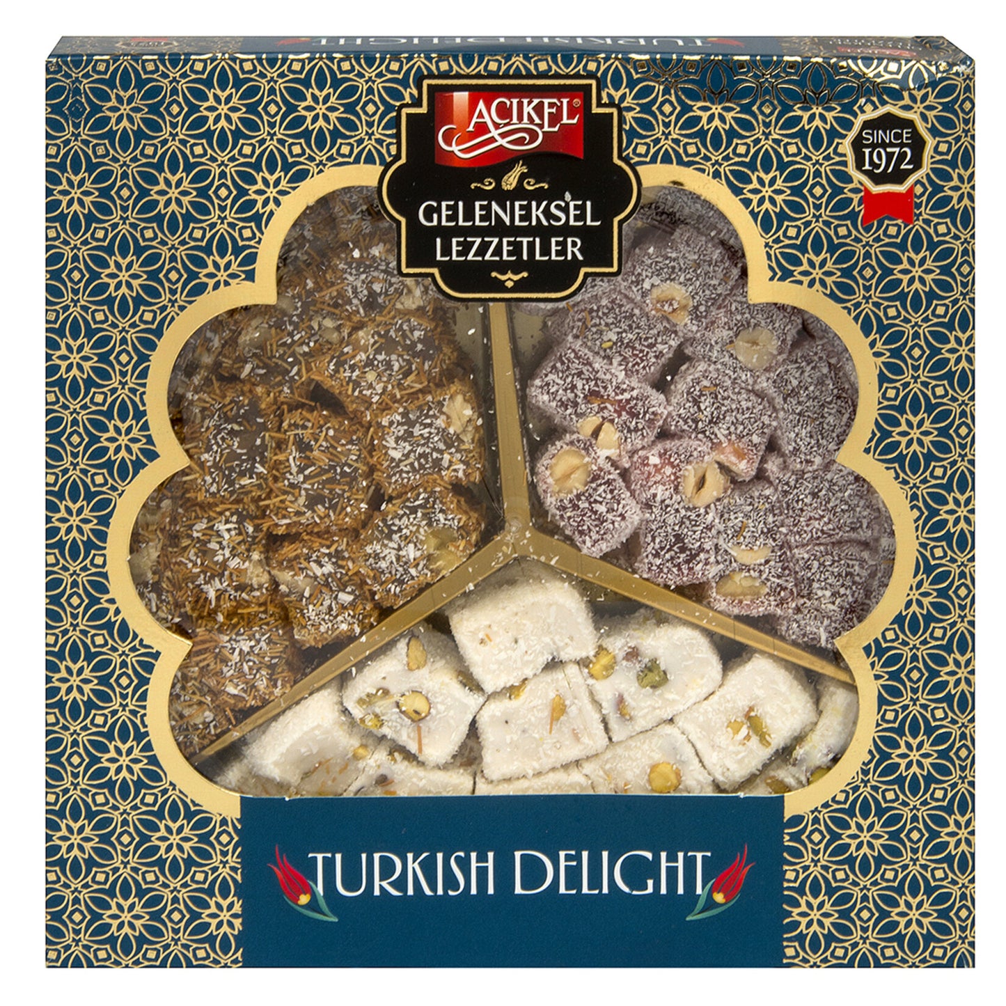 Açıkel Special Extra Mixed Turkish Delight (Karışık Lokum) 350g