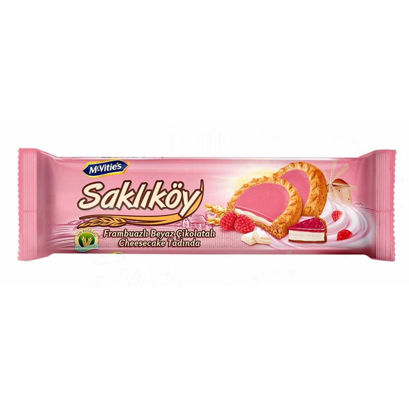 Saklıköy Raspberry White Chocolate Biscuit 100g