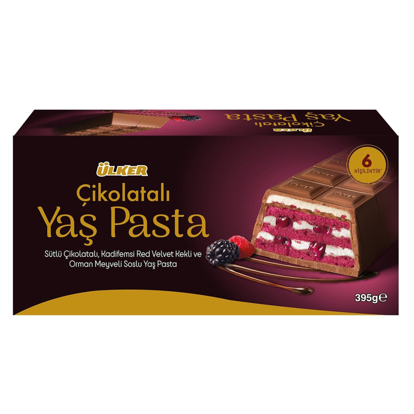 Ülker Chocolate Forest Fruit Cake 395g