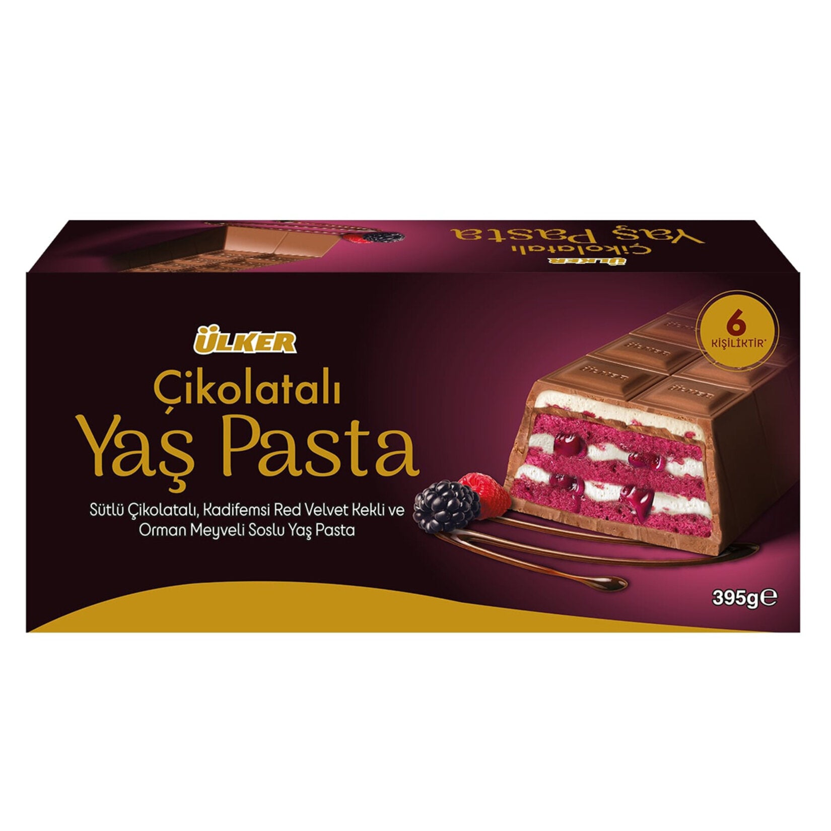 Ülker Chocolate Forest Fruit Cake 395g