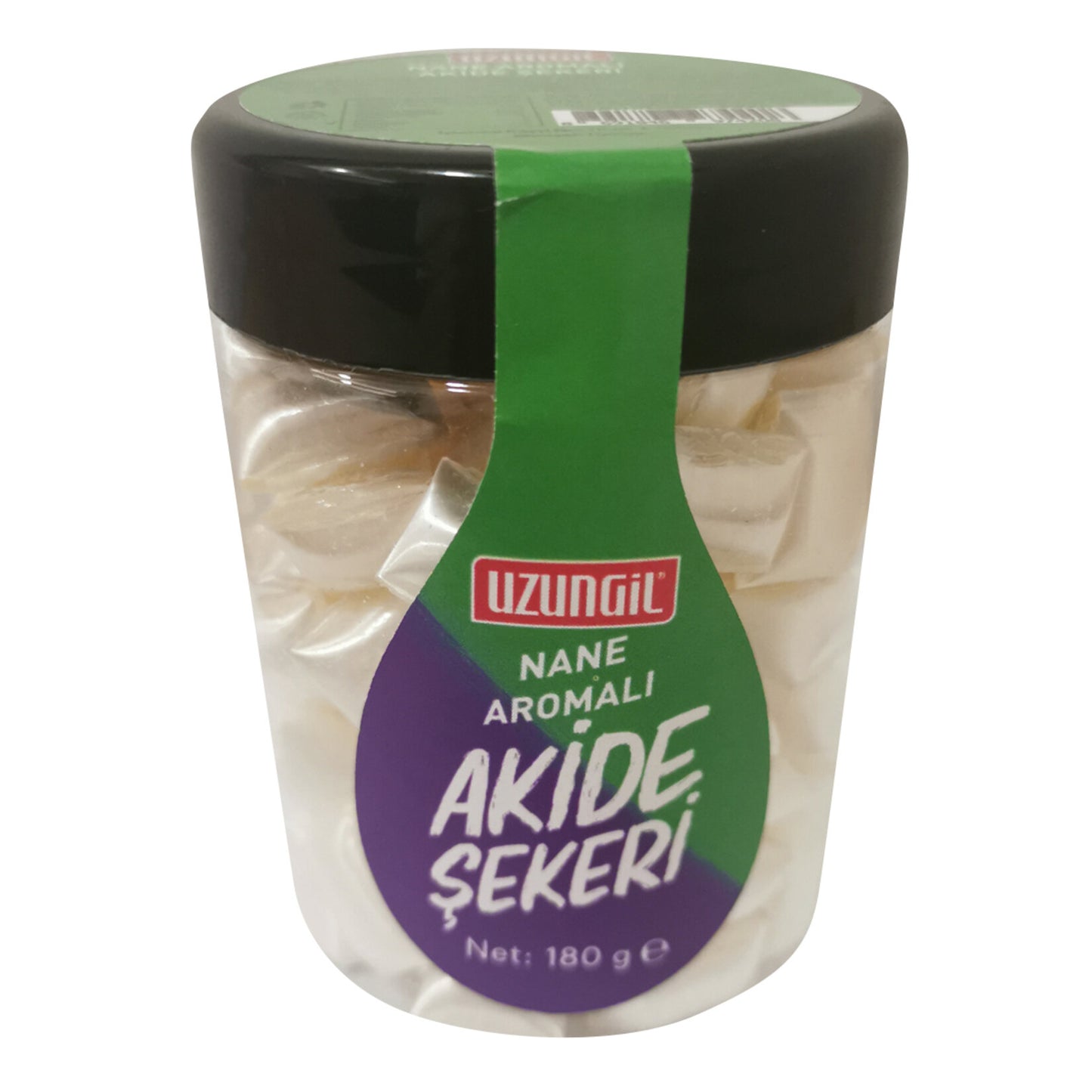 Uzungil Nane Aromalı Akide Şekeri 180 G