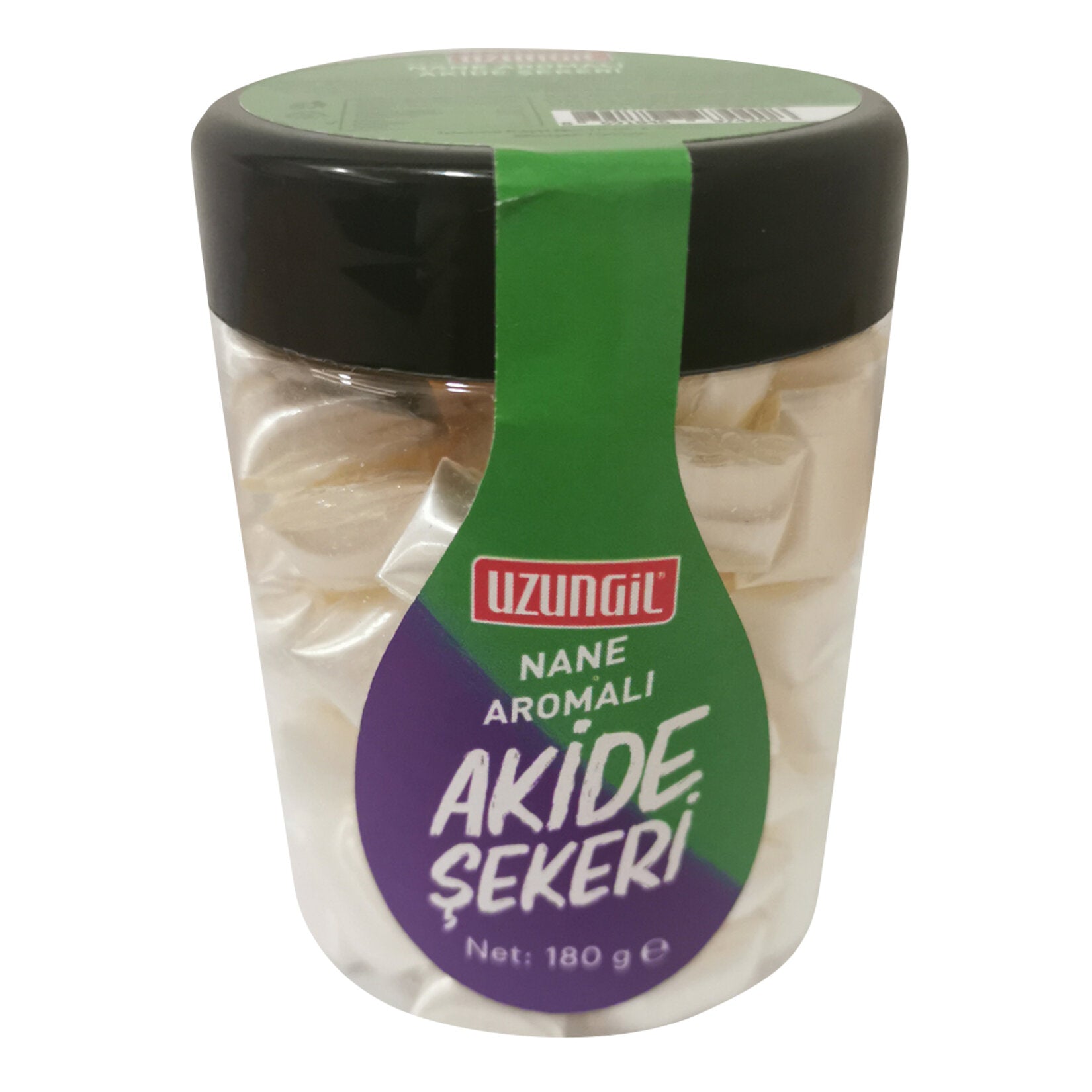 Uzungil Nane Aromalı Akide Şekeri 180 G