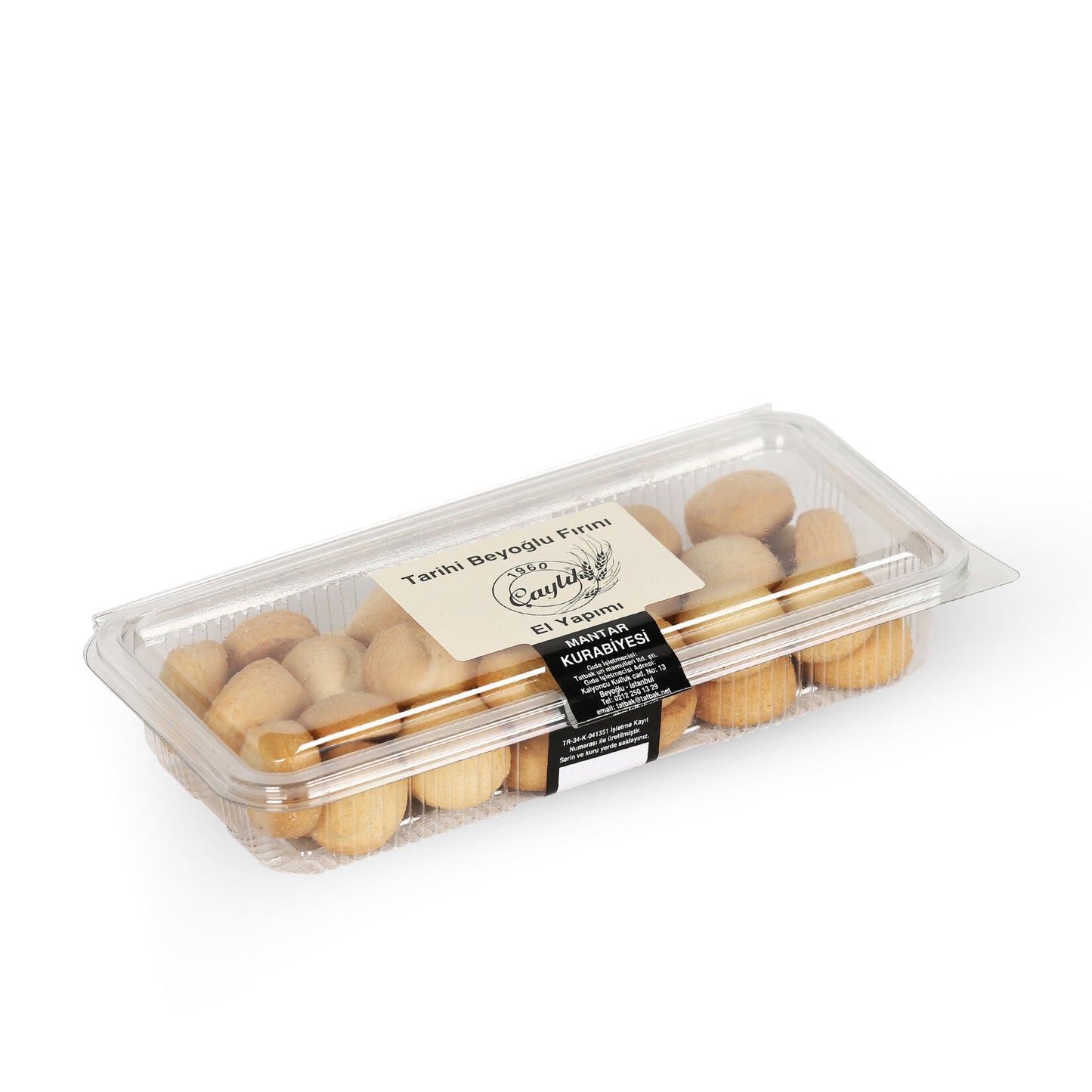 Tatbak Historical Beyoğlu Bakery Mushroom Cookies (Mantar Kurabiye) 220g