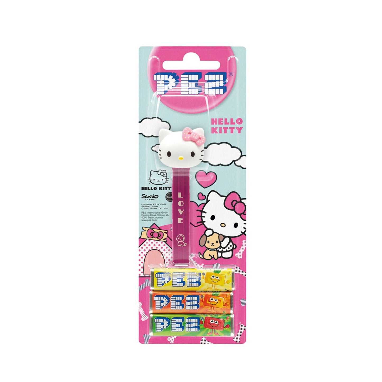 Pez Toy Fruit Flavored Candy (Oyuncaklı Meyve Aromalı Şeker) 3-pack 25.5g