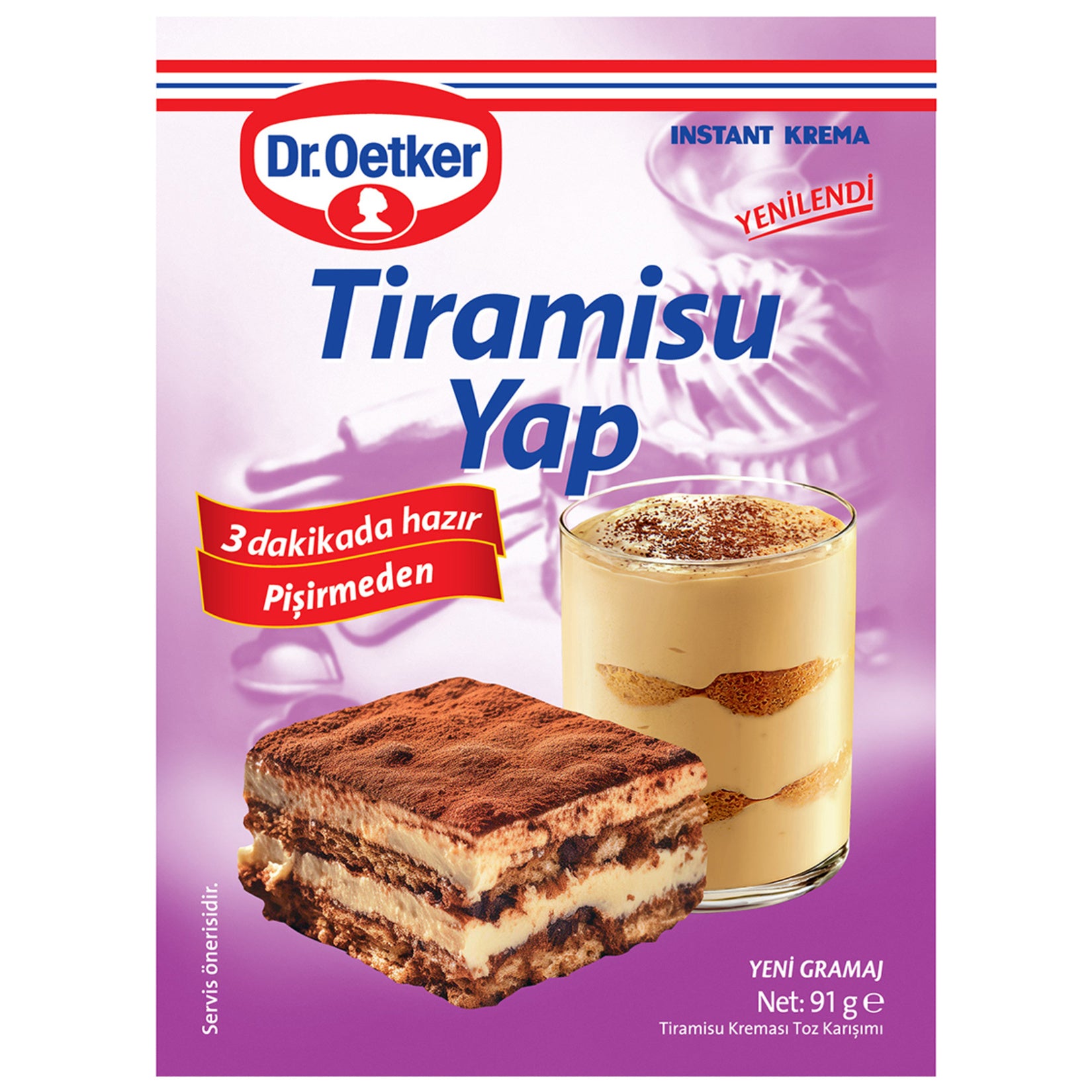 Dr. Oetker Tiramisu Mix (Tiramisu Yap) 91g