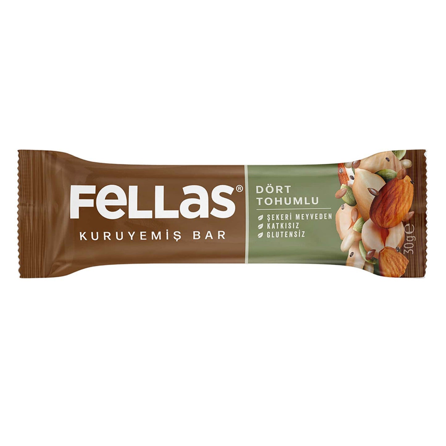 Fellas Four Seed Nut Bar 30g