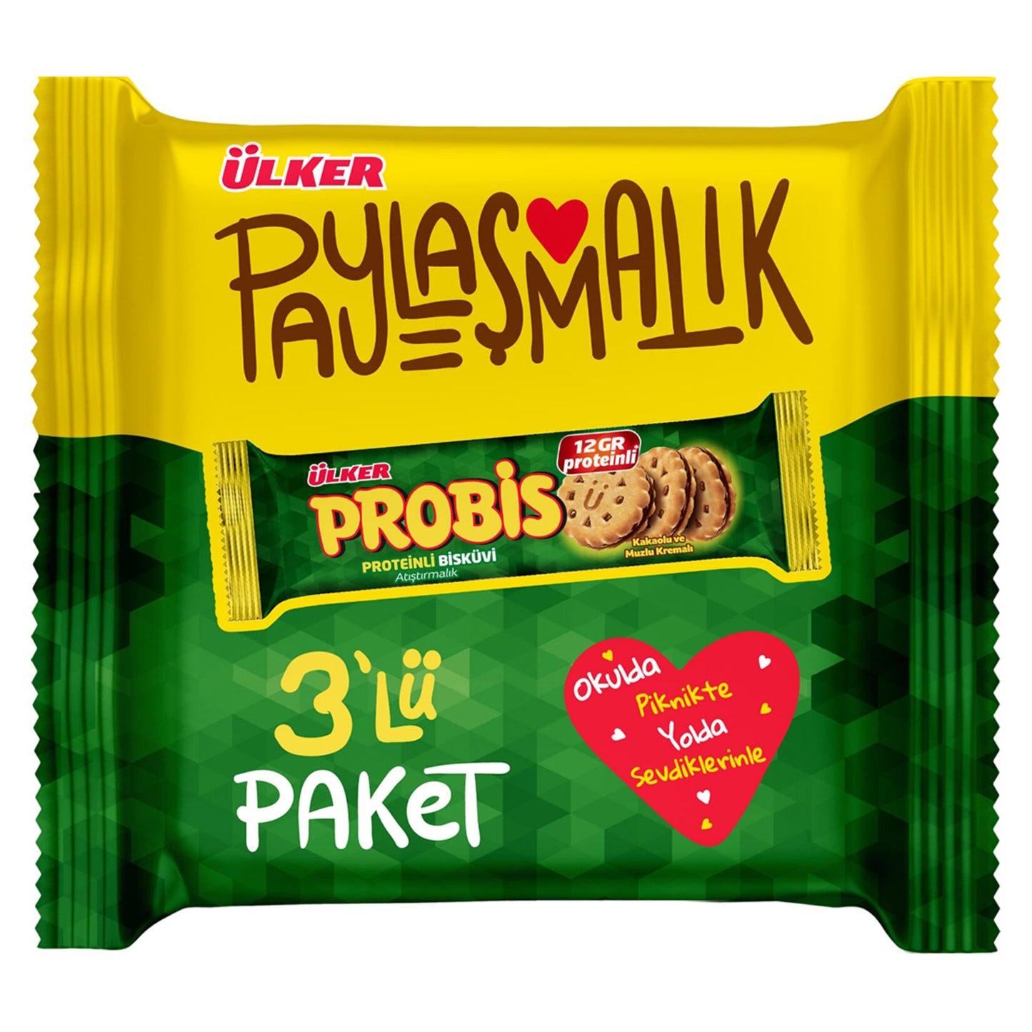 Ülker Probis Atıştırmalık 3'lü 225 G