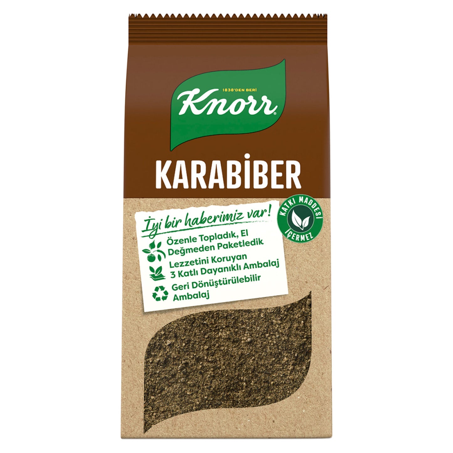 Knorr Spice Series Black Pepper (Karabiber) 60 G