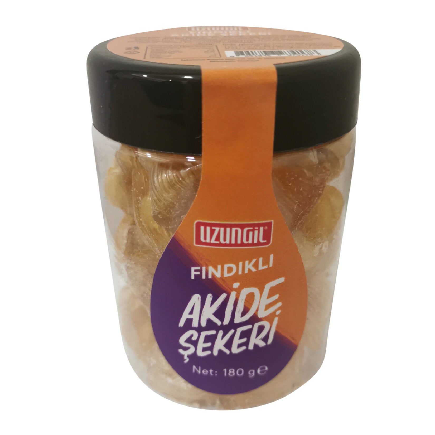 Uzungil Hazelnut Hard Candy (Fındıklı Akide Şekeri) 180g