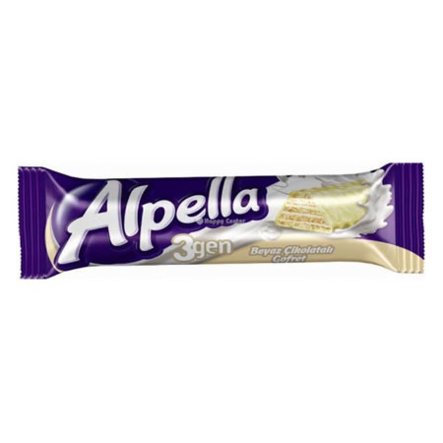 Alpella 3Gen Wafer with White Chocolate 28g