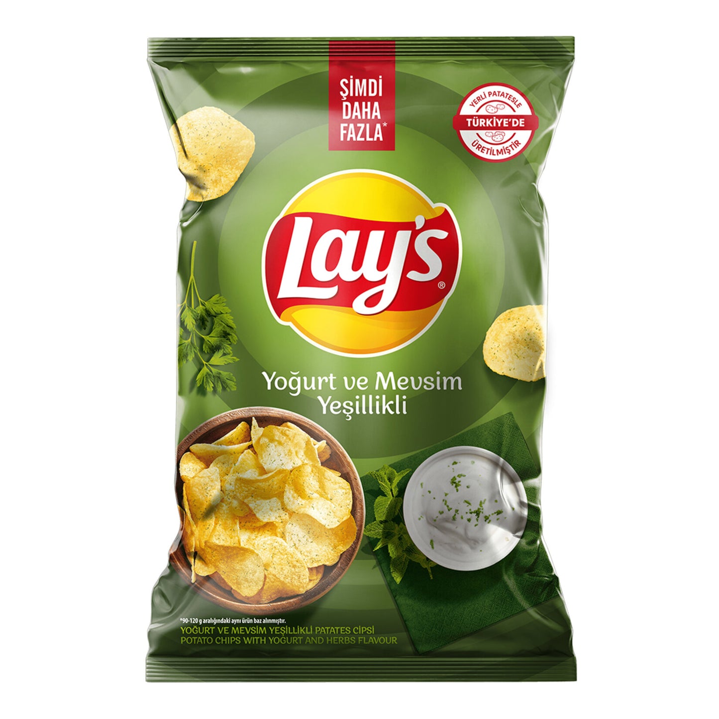 Lay’s Yoğurt & Mevsim Yeşilliklleri Süper Boy 125 G